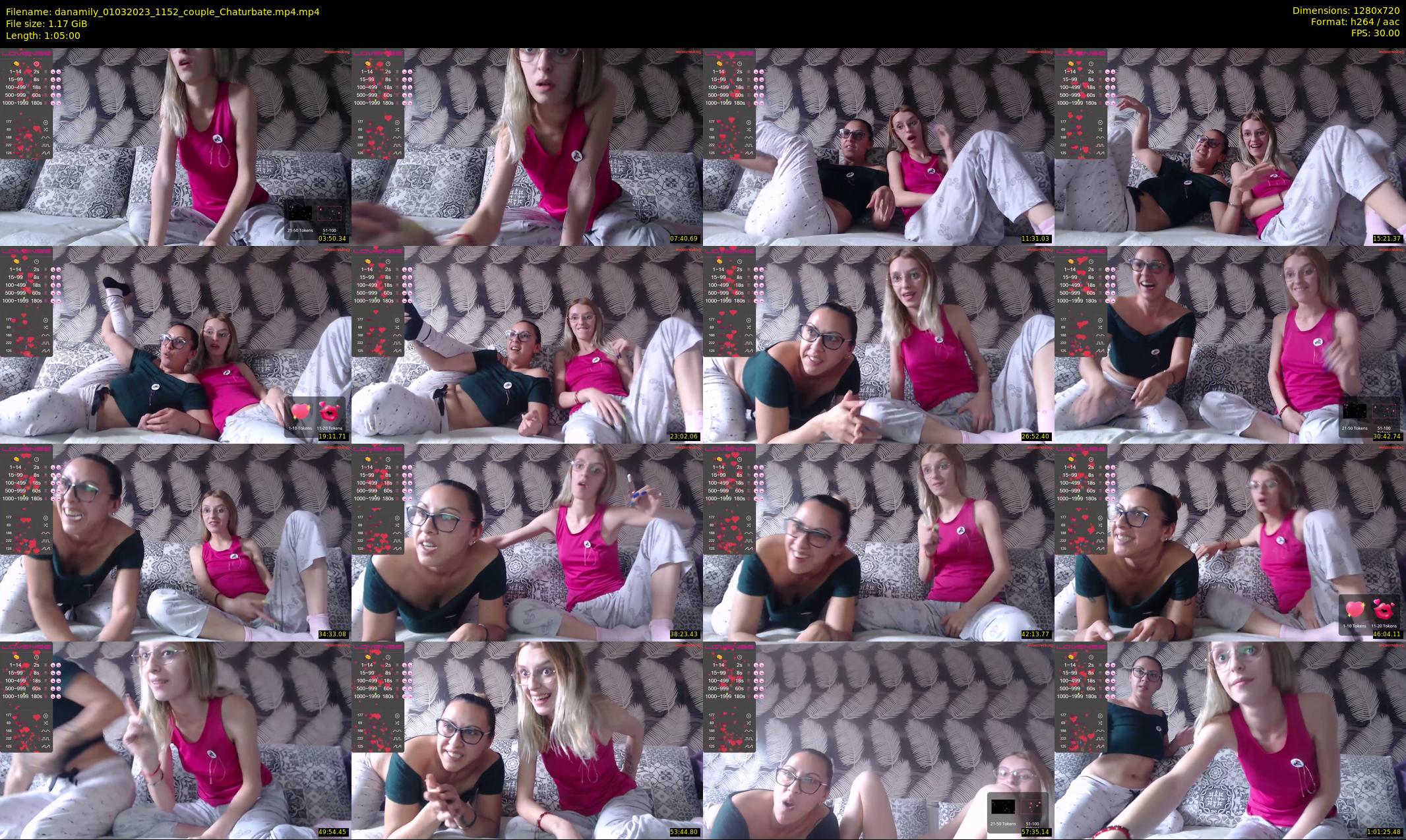 danamily — 65 minute Chaturbate female cam show recording, 720p, Mar 1, 2023