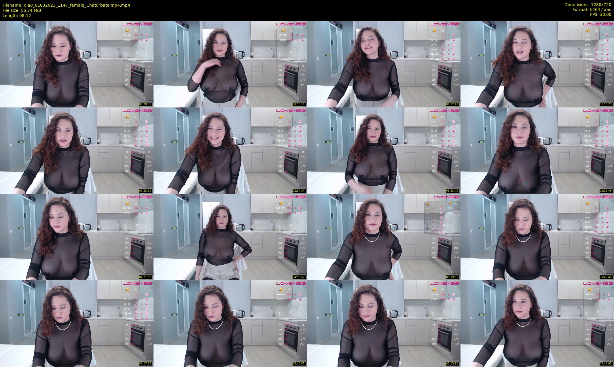 dia8 — 9 minute Chaturbate female cam show recording, 720p, Mar 1, 2023