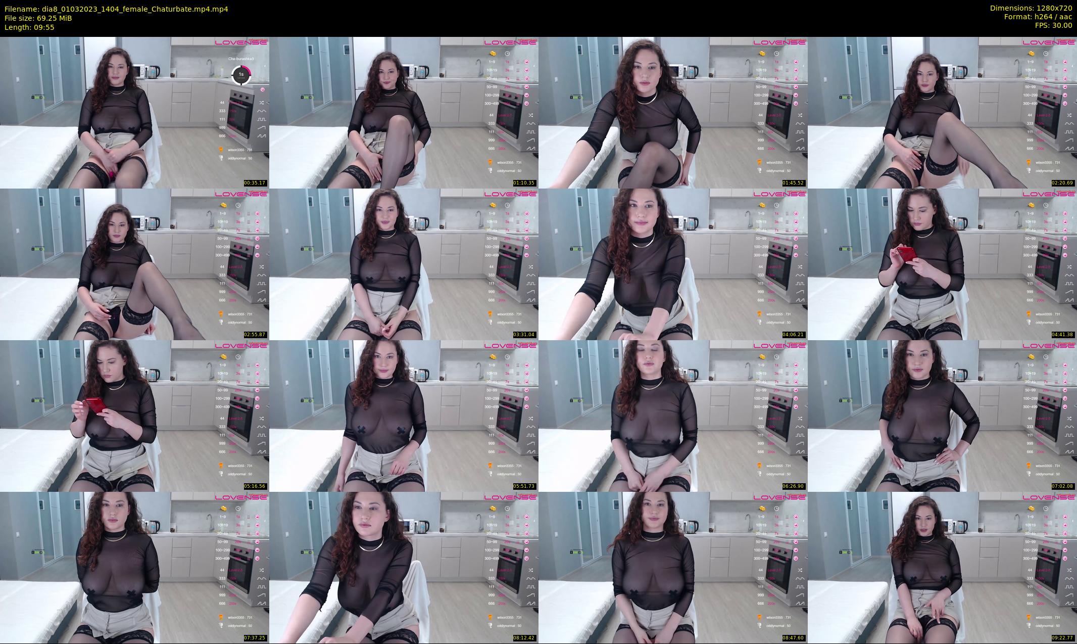 dia8 — 10 minute Chaturbate female cam show recording, 720p, Mar 1, 2023