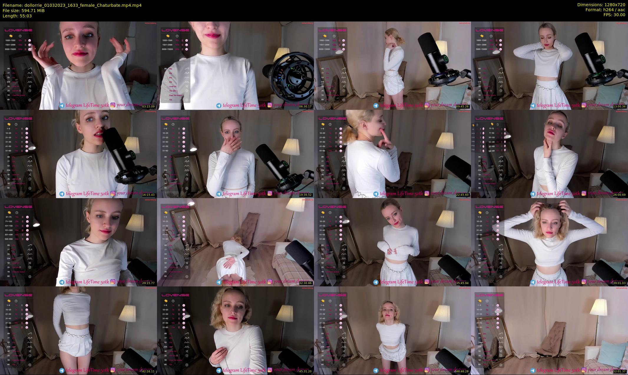 dollorrie — 56 minute Chaturbate couple cam show recording, 720p, Mar 1, 2023