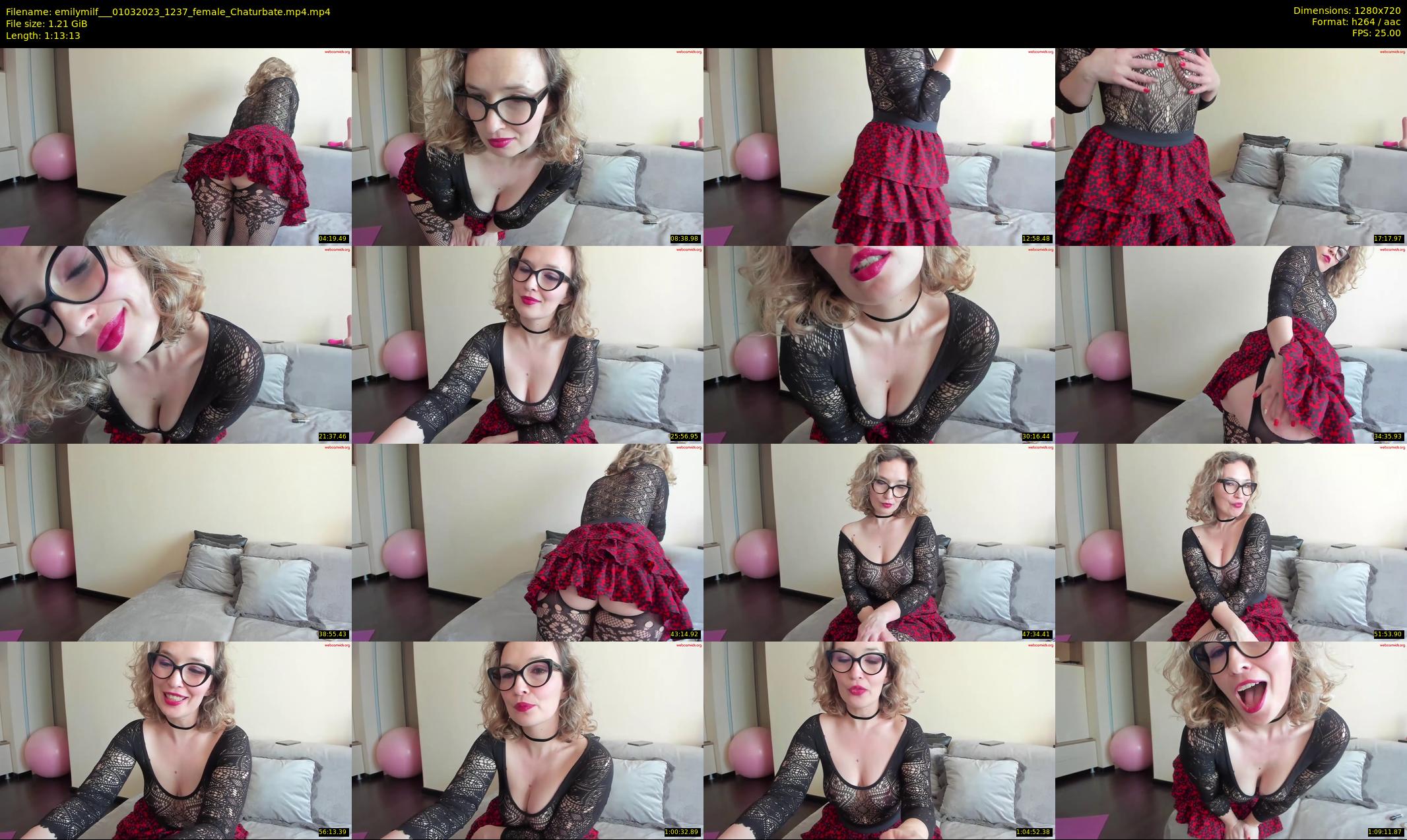 emilymilf__ — 74 minute Chaturbate female cam show recording, 720p, Mar 1, 2023