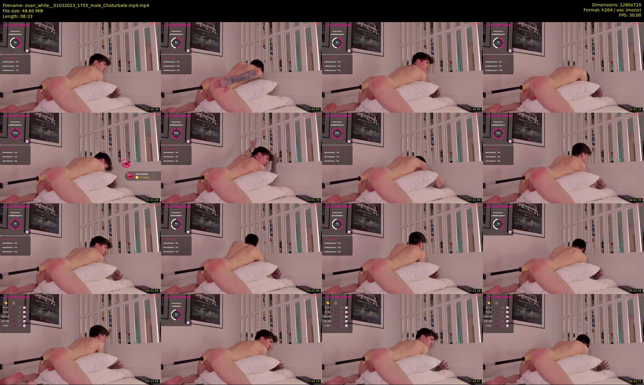 evan_white_ — 9 minute Chaturbate male cam show recording, 720p, Mar 1, 2023