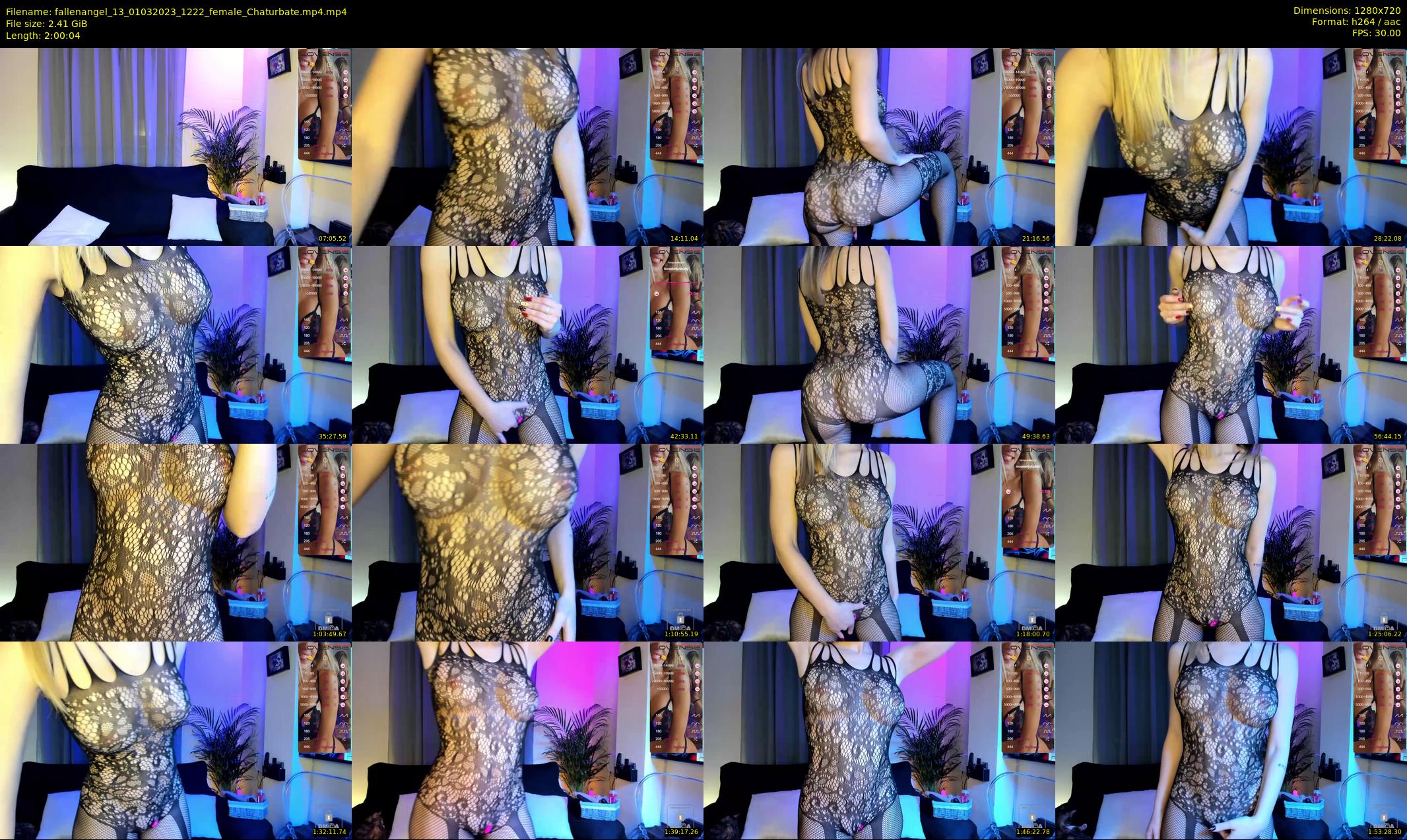 fallenangel_13 — 121 minute Chaturbate female cam show recording, 720p, Mar 1, 2023
