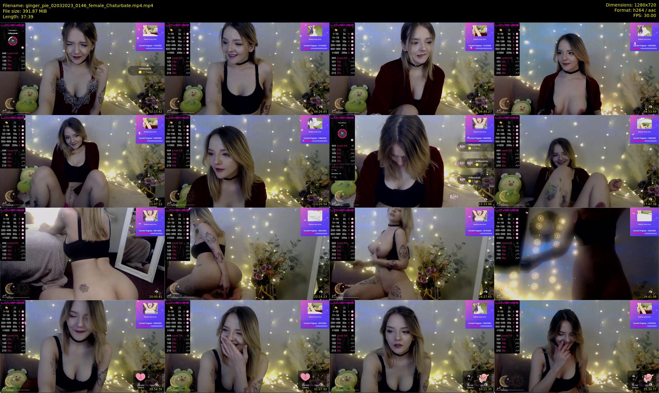 ginger_pie — 38 minute Chaturbate female cam show recording, 720p, Mar 2, 2023