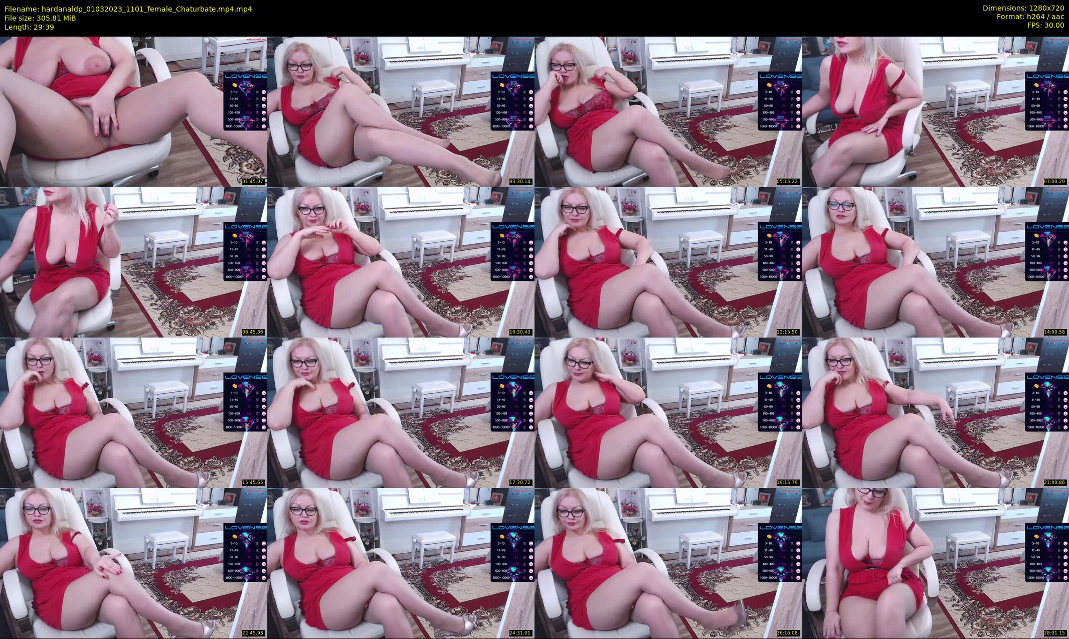 hardanaldp — 30 minute Chaturbate female cam show recording, 720p, Mar 1, 2023