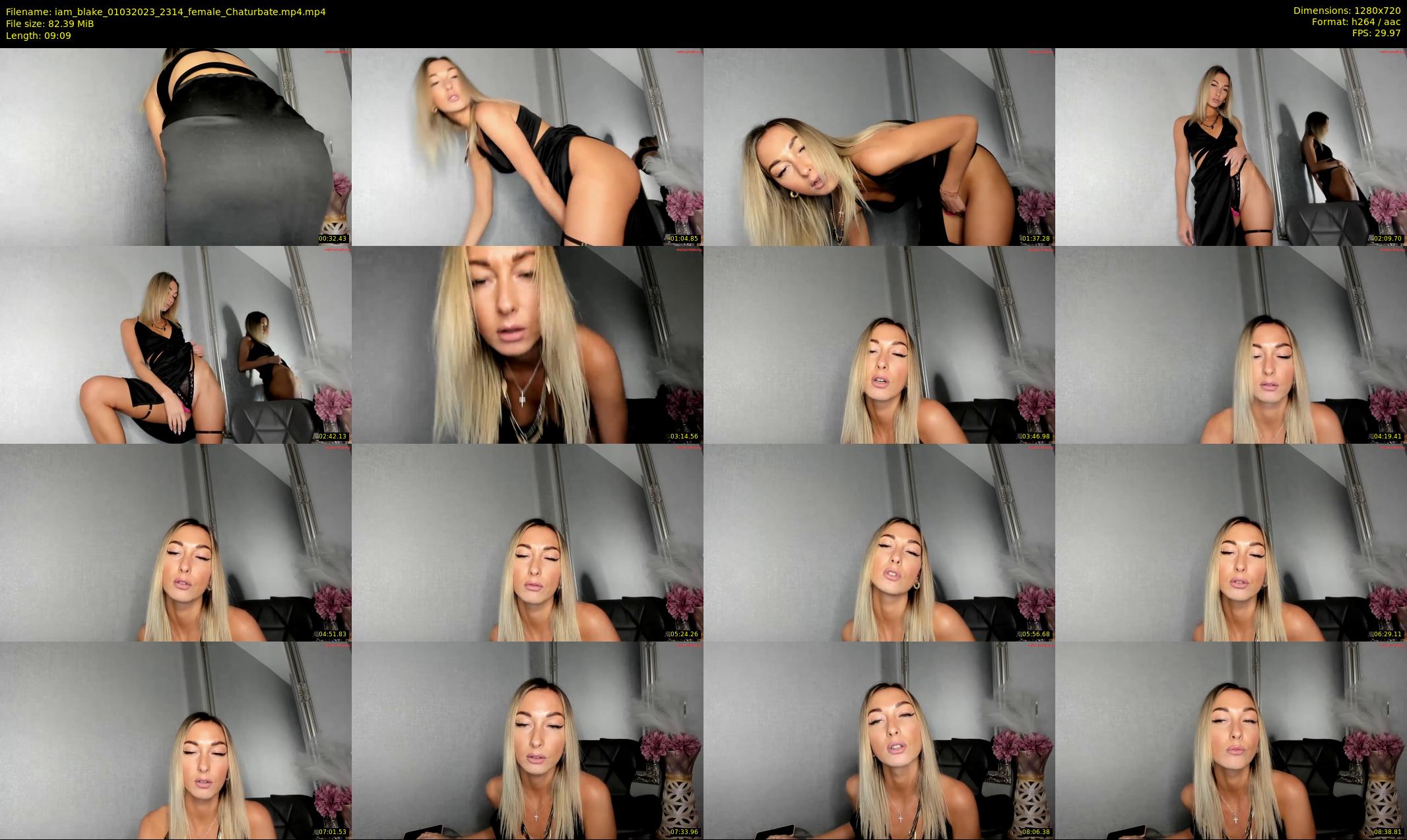 iam_blake — 10 minute Chaturbate female cam show recording, 720p, Mar 1, 2023