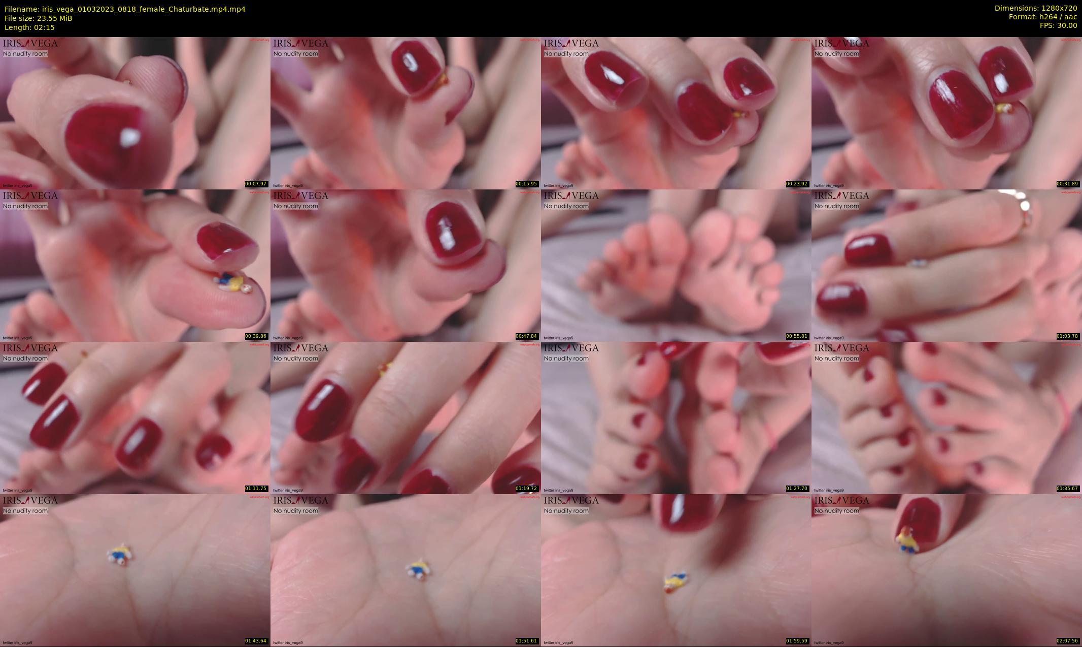iris_vega — 3 minute Chaturbate female cam show recording, 720p, Mar 1, 2023