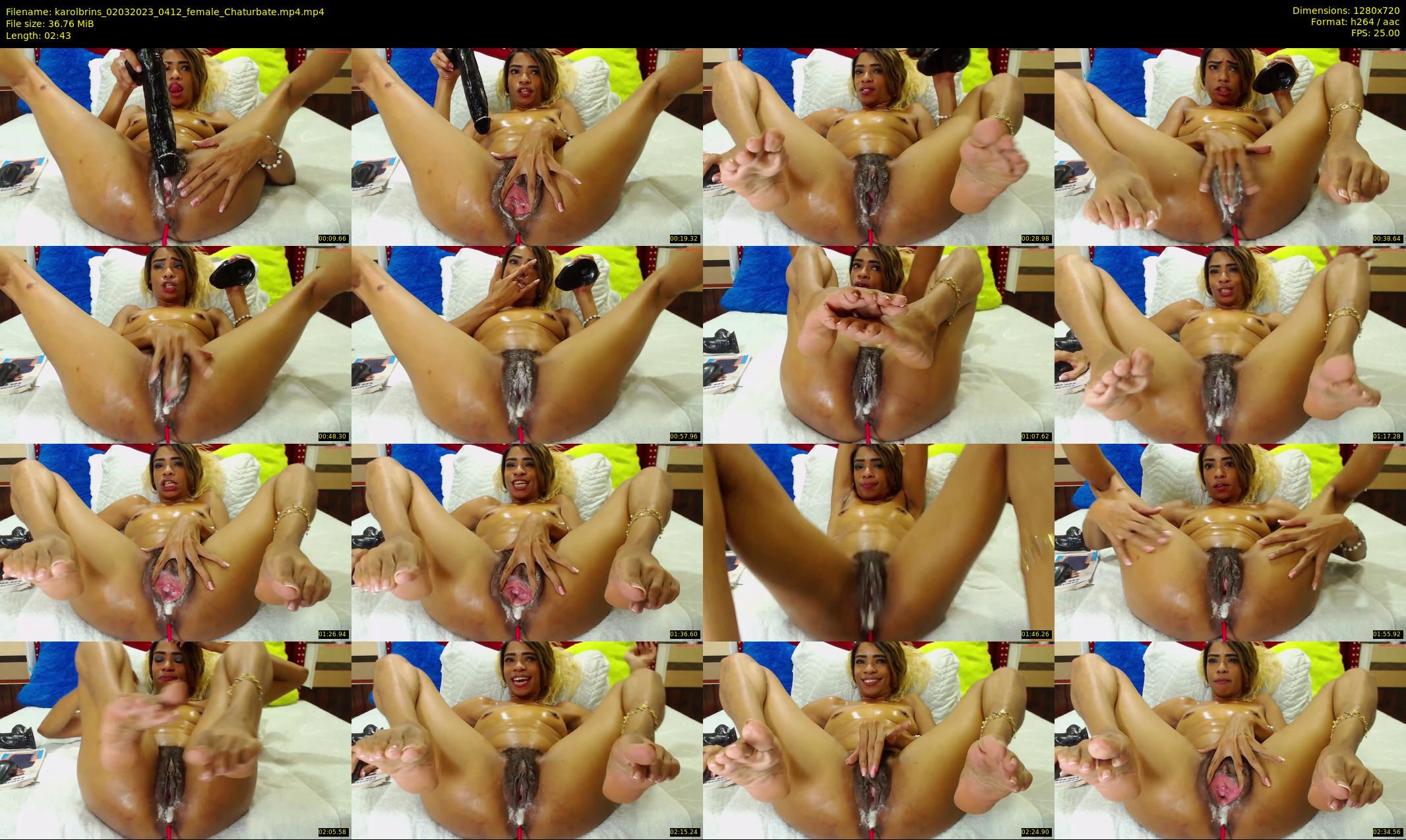 karolbrins — 3 minute Chaturbate female cam show recording, 720p, Mar 2, 2023