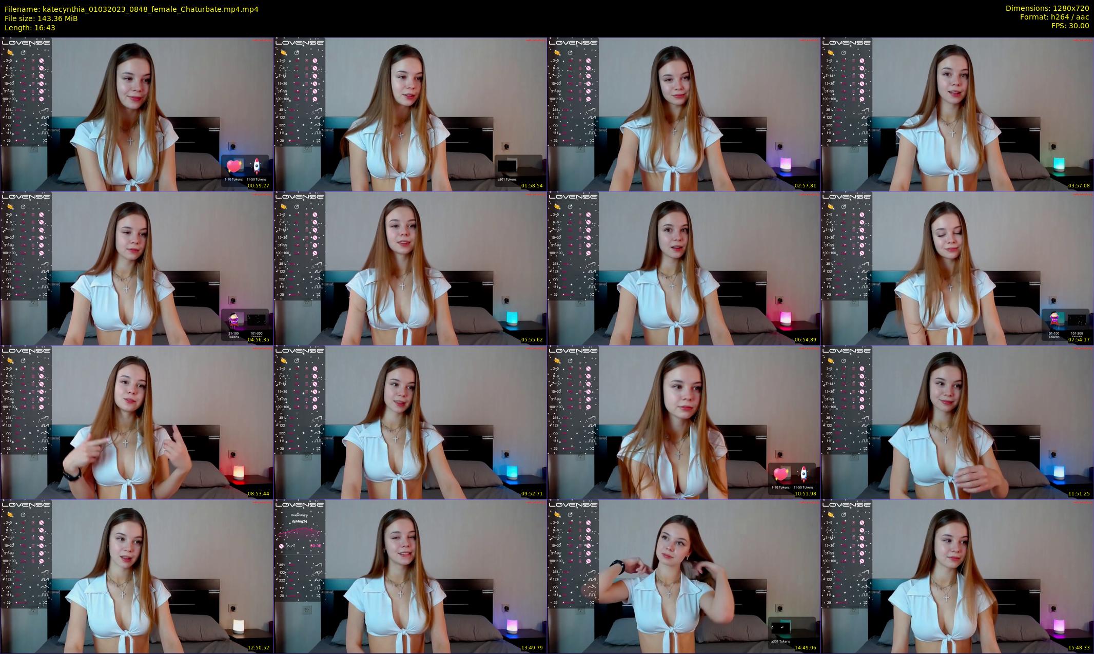 katecynthia — 17 minute Chaturbate female cam show recording, 720p, Mar 1, 2023