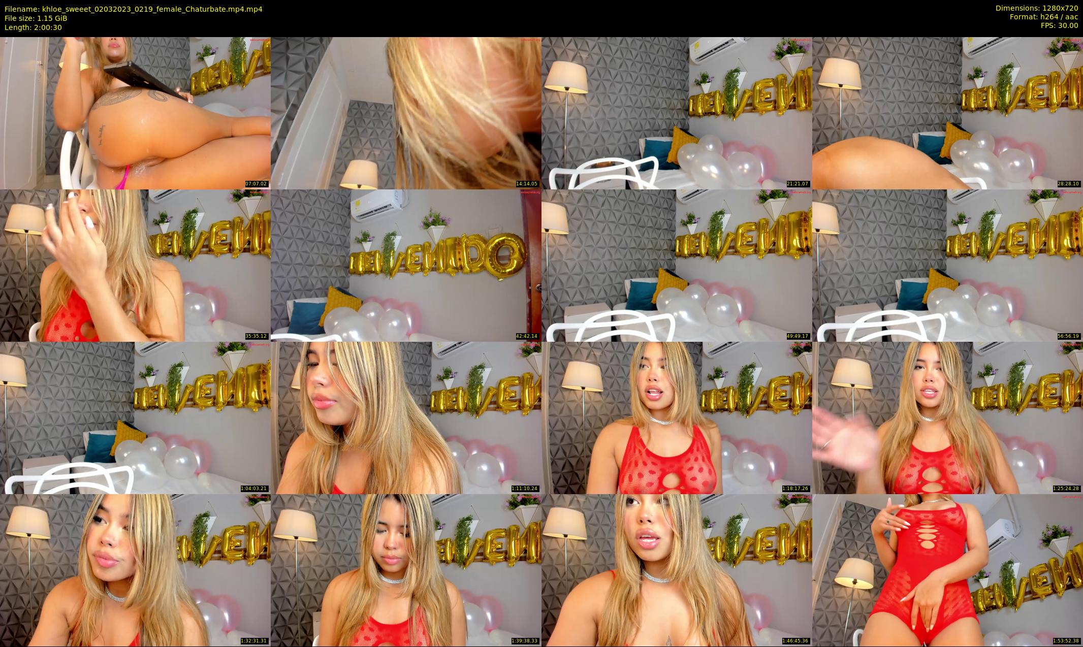 khloe_sweeet — 121 minute Chaturbate female cam show recording, 720p, Mar 2, 2023