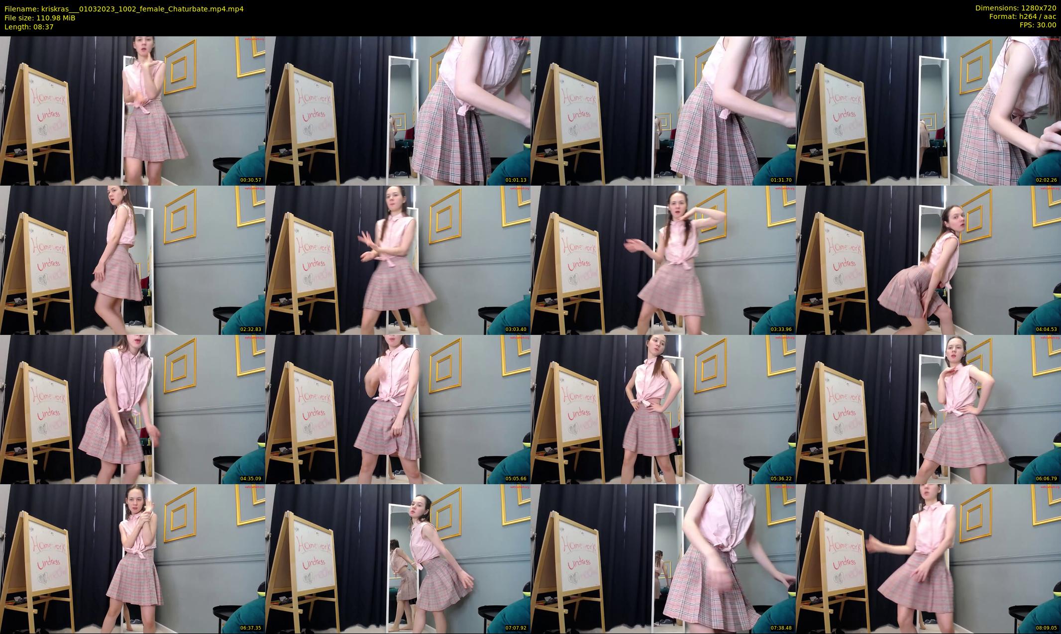 kriskras__ — 9 minute Chaturbate female cam show recording, 720p, Mar 1, 2023
