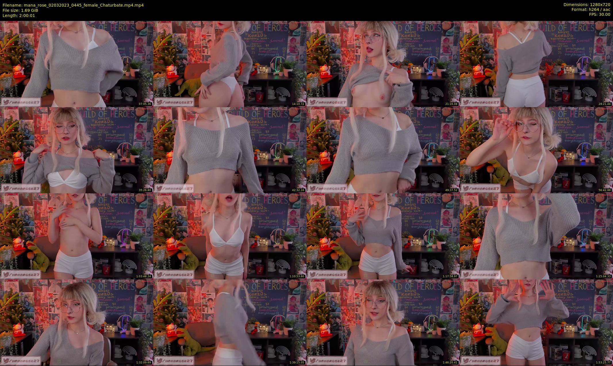 mana_rose — 121 minute Chaturbate female cam show recording, 720p, Mar 2, 2023