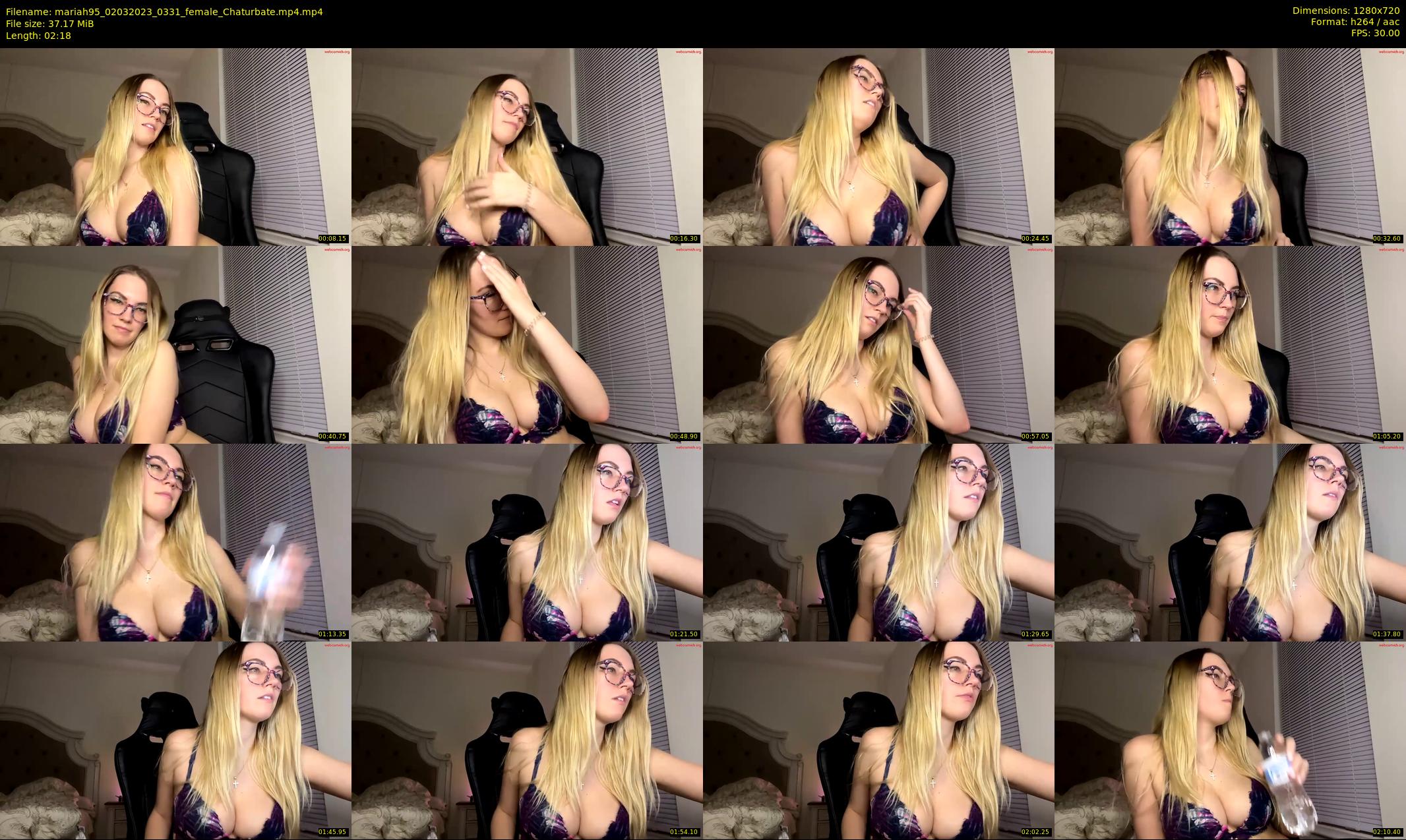 mariah95 — 3 minute Chaturbate female cam show recording, 720p, Mar 2, 2023