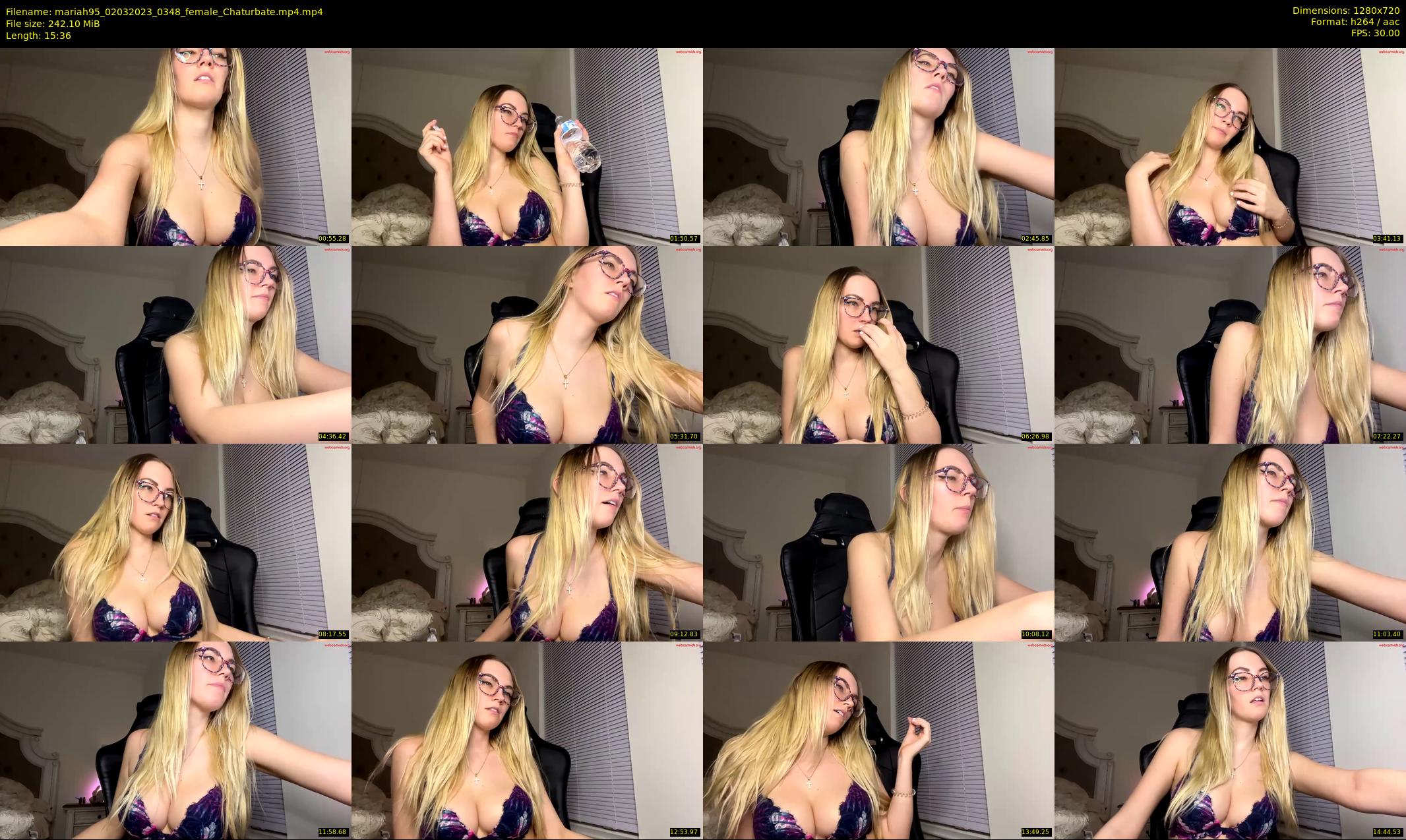 mariah95 — 16 minute Chaturbate female cam show recording, 720p, Mar 2, 2023