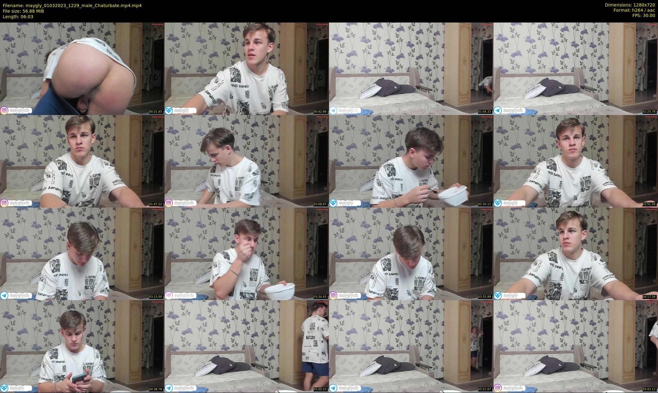 maygly — 7 minute Chaturbate male cam show recording, 720p, Mar 1, 2023