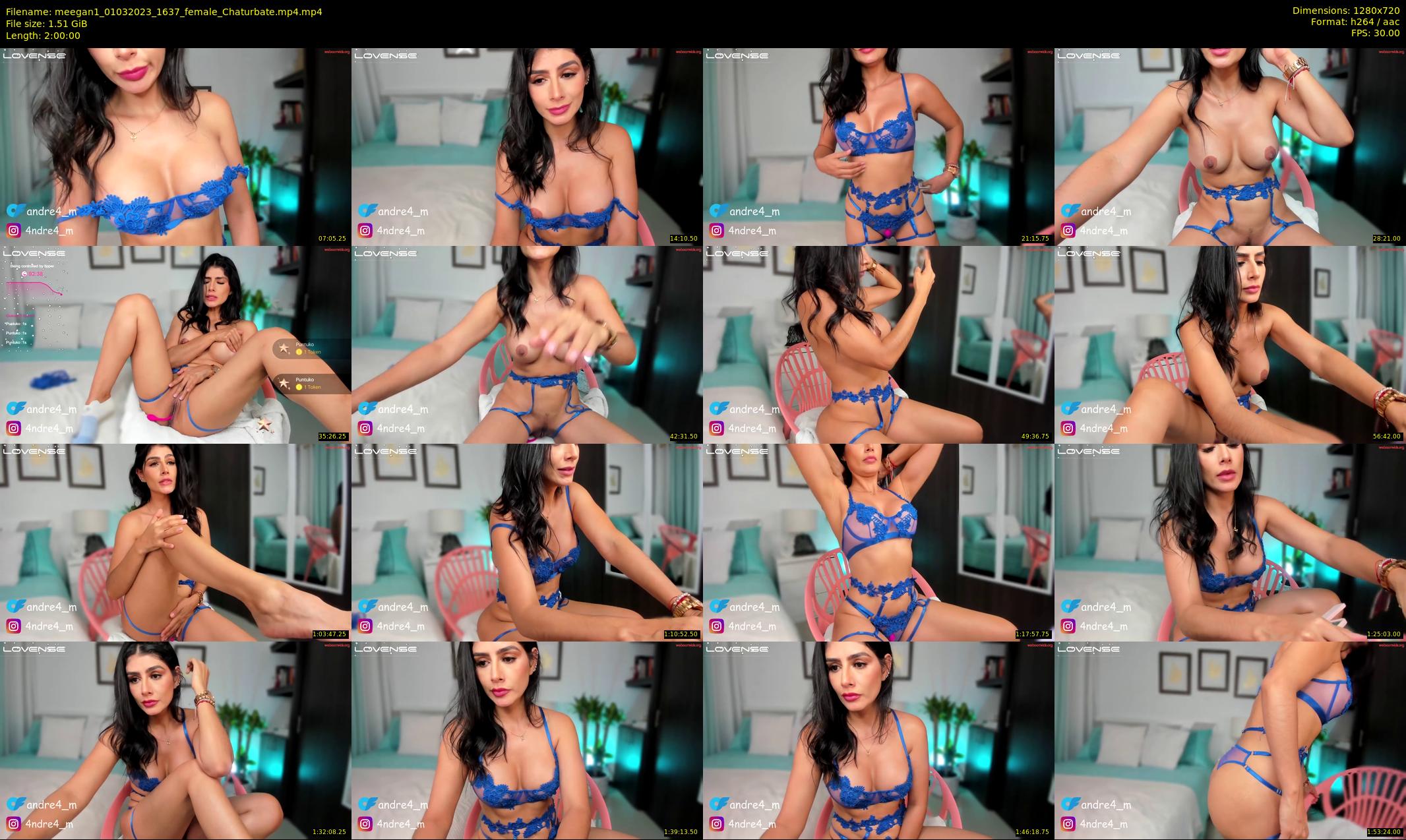 meegan1 — 120 minute Chaturbate female cam show recording, 720p, Mar 1, 2023