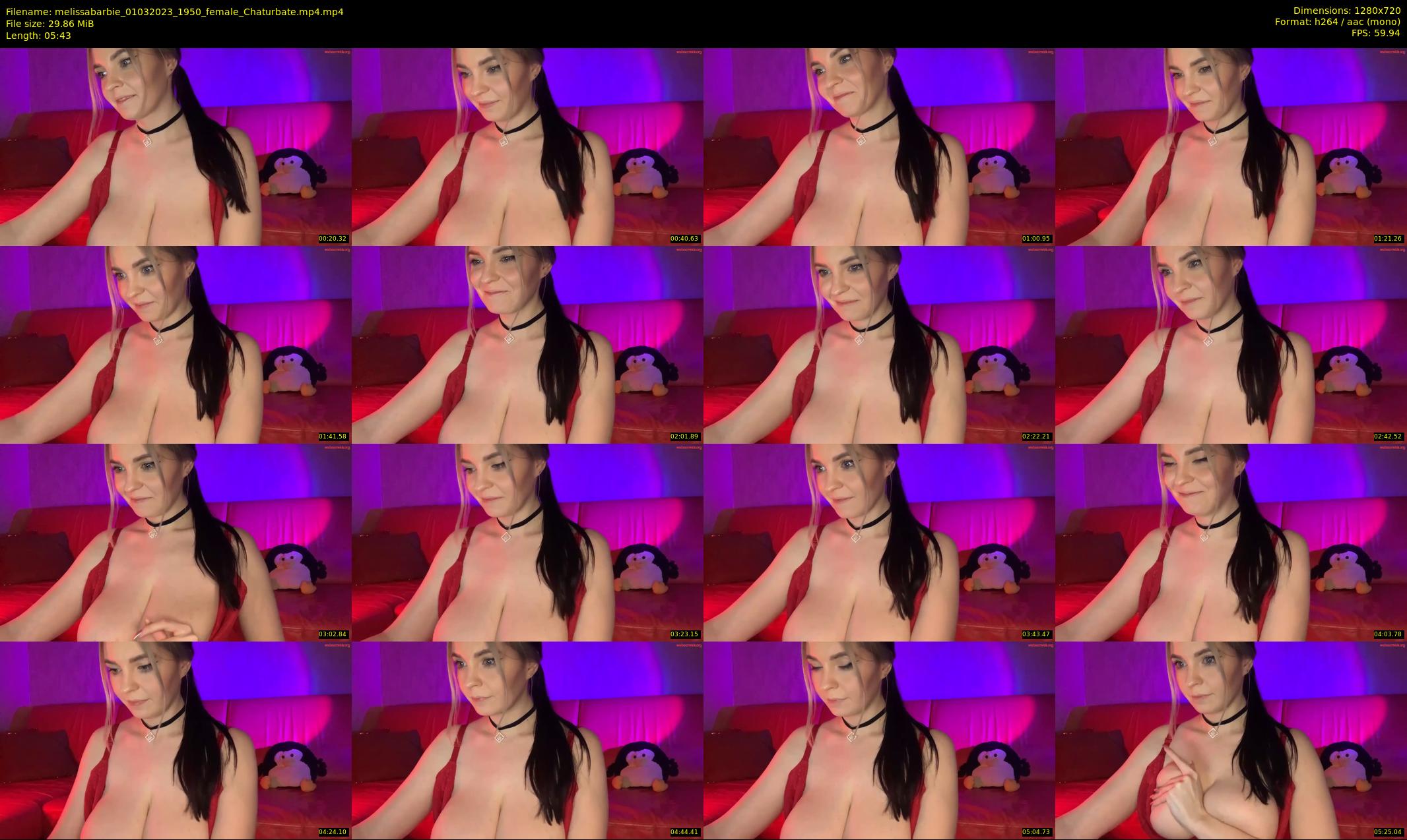 melissabarbie — 6 minute Chaturbate couple cam show recording, 720p, Mar 1, 2023