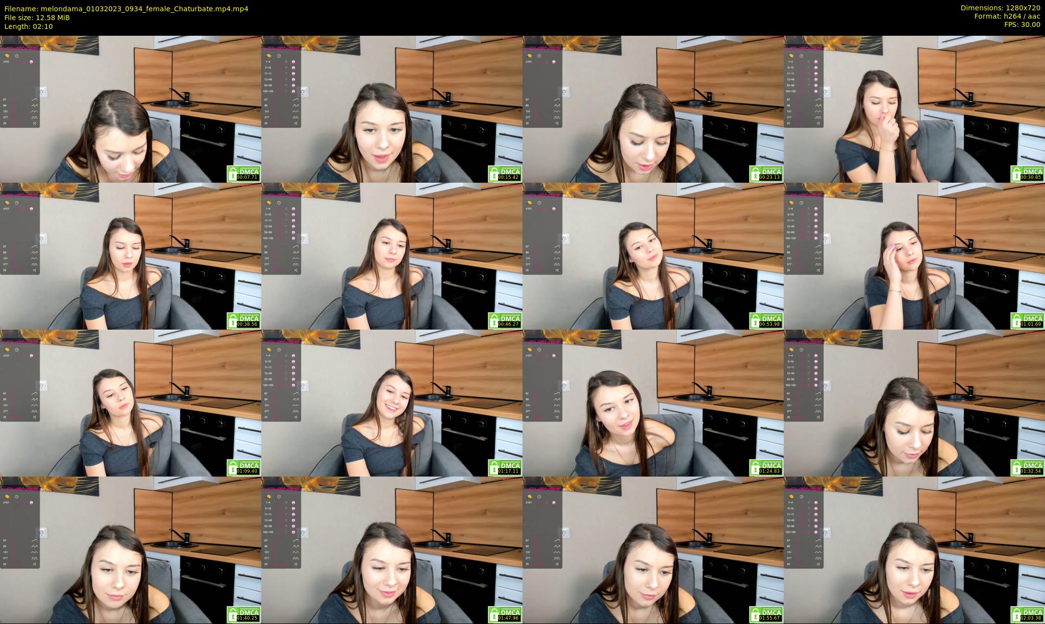 melondama — 3 minute Chaturbate female cam show recording, 720p, Mar 1, 2023