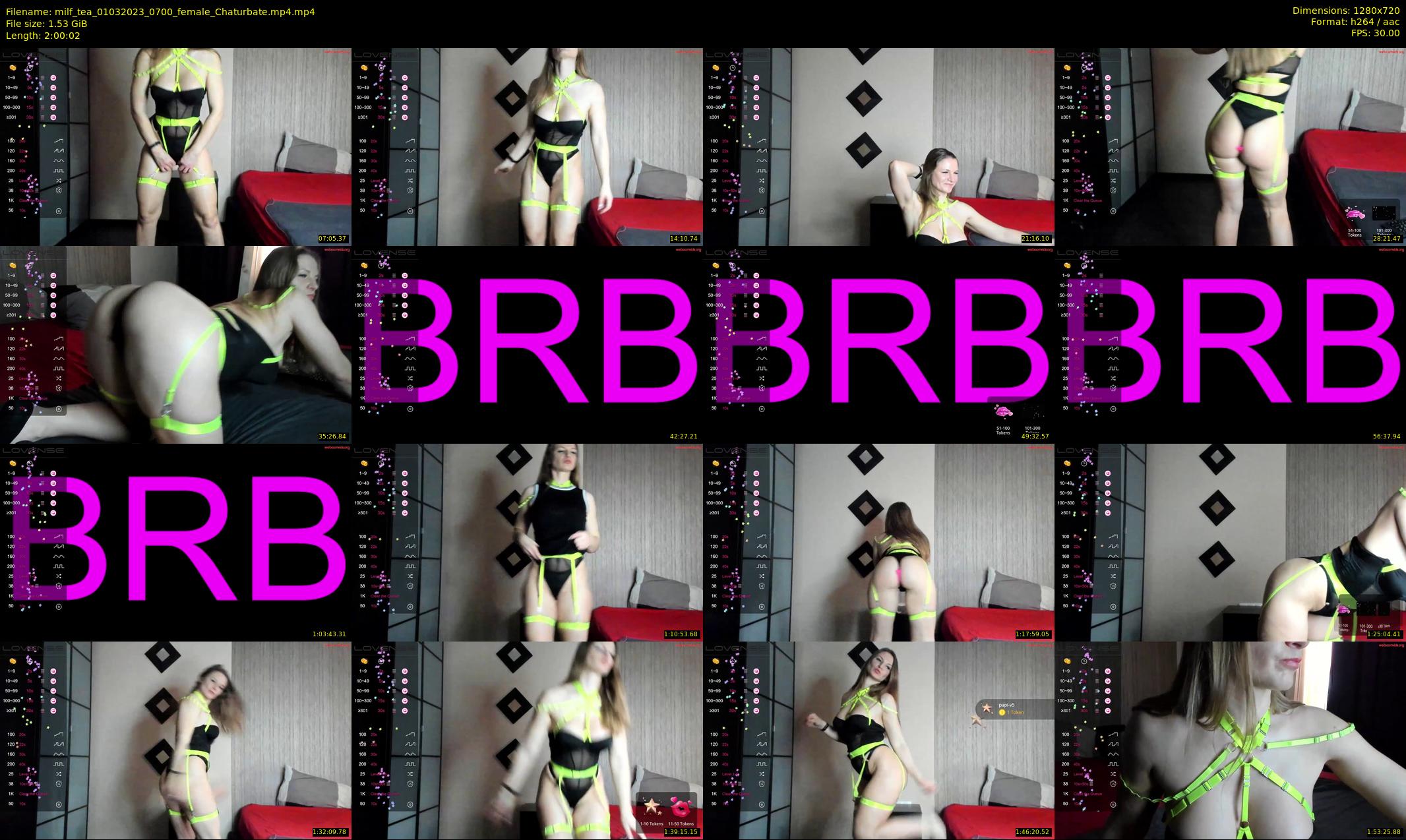milf_tea — 121 minute Chaturbate female cam show recording, 720p, Mar 1, 2023