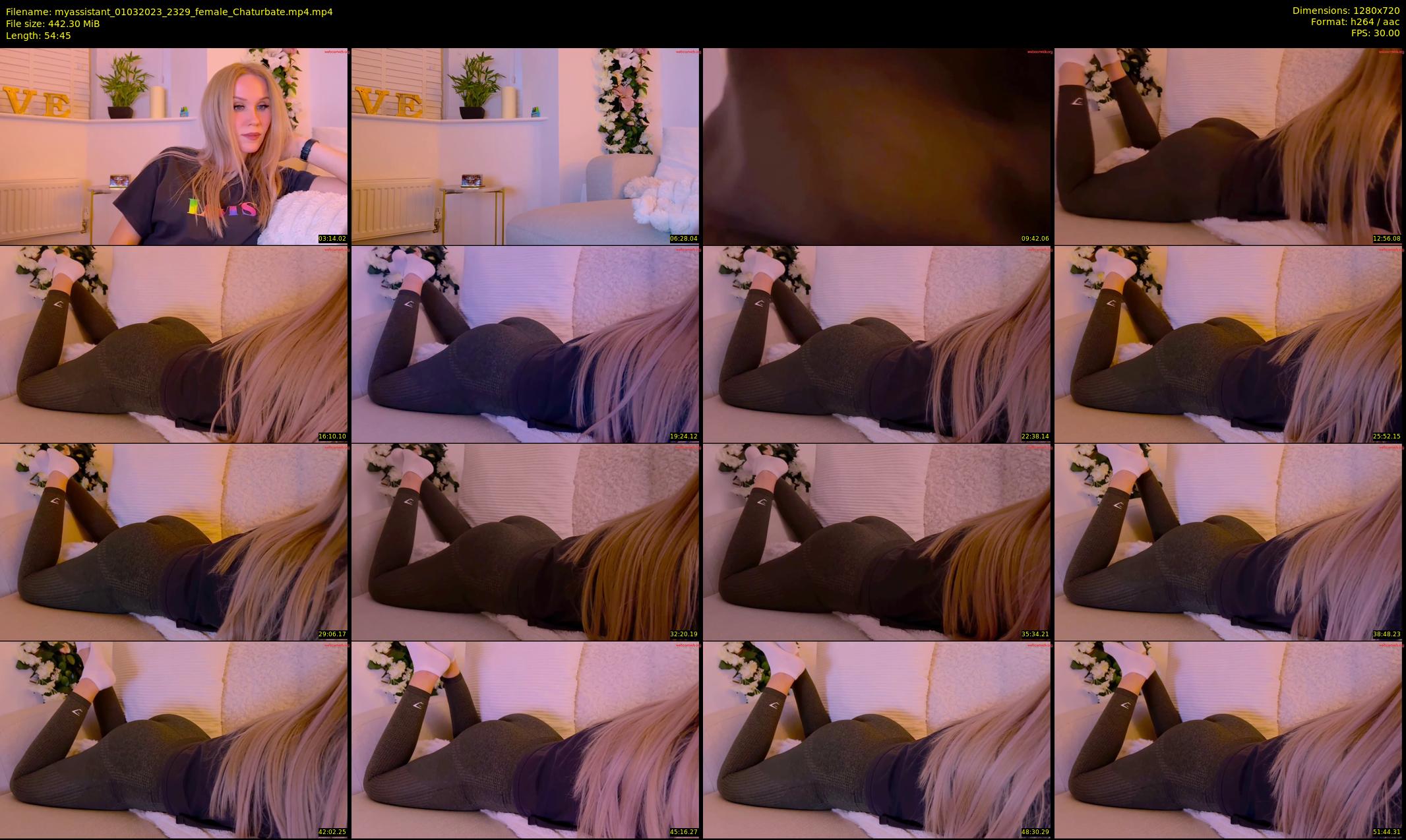 myassistant — 55 minute Chaturbate female cam show recording, 720p, Mar 1, 2023