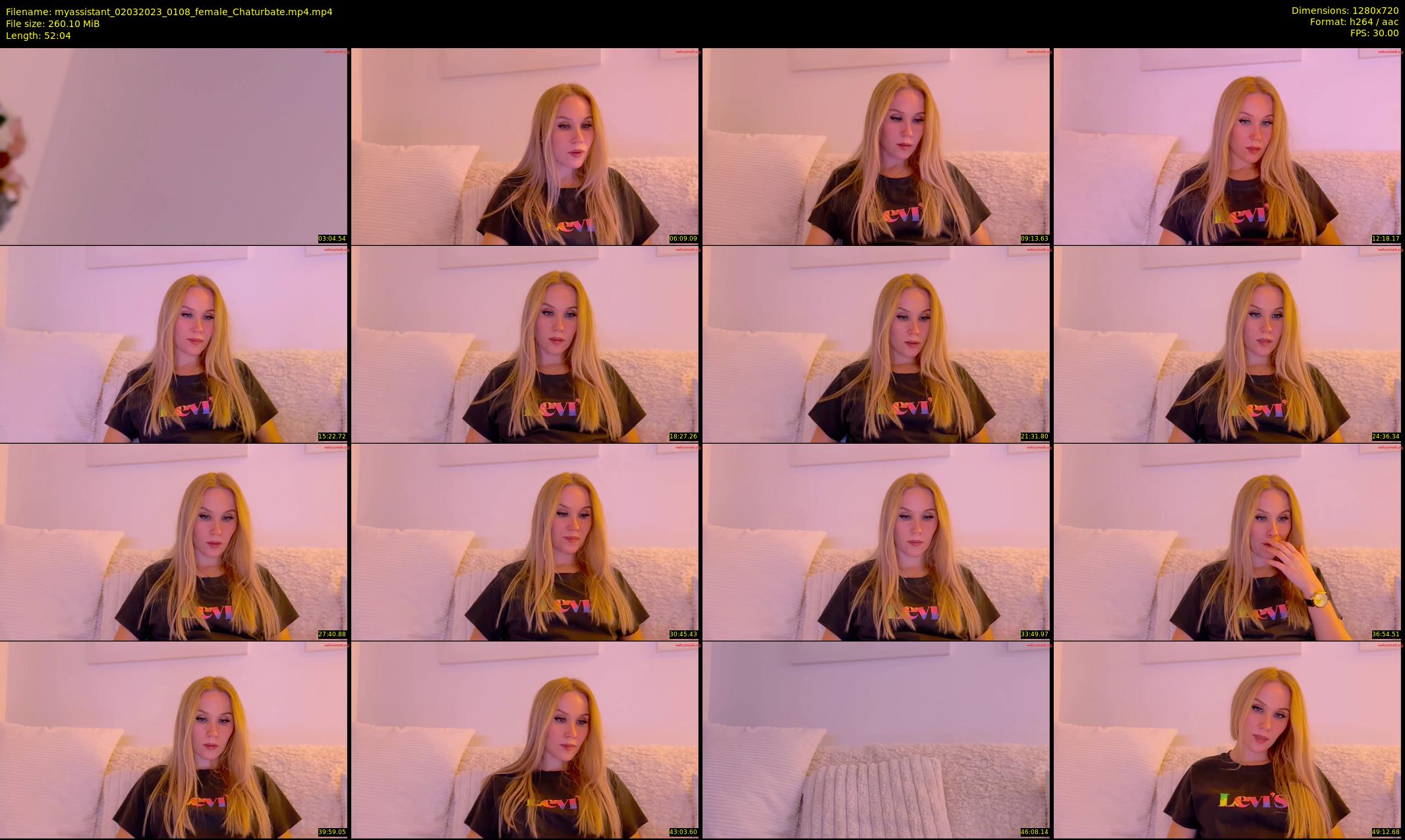 myassistant — 53 minute Chaturbate female cam show recording, 720p, Mar 2, 2023