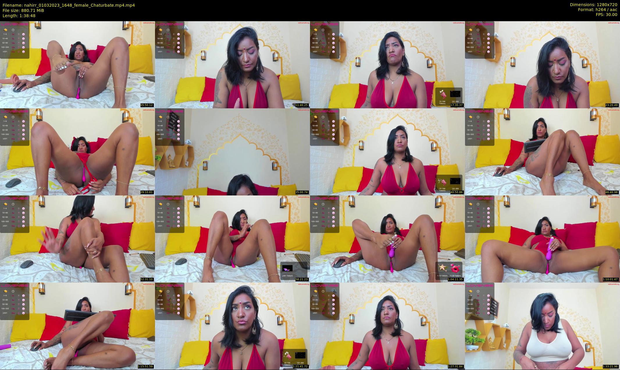 nahirr — 99 minute Chaturbate female cam show recording, 720p, Mar 1, 2023