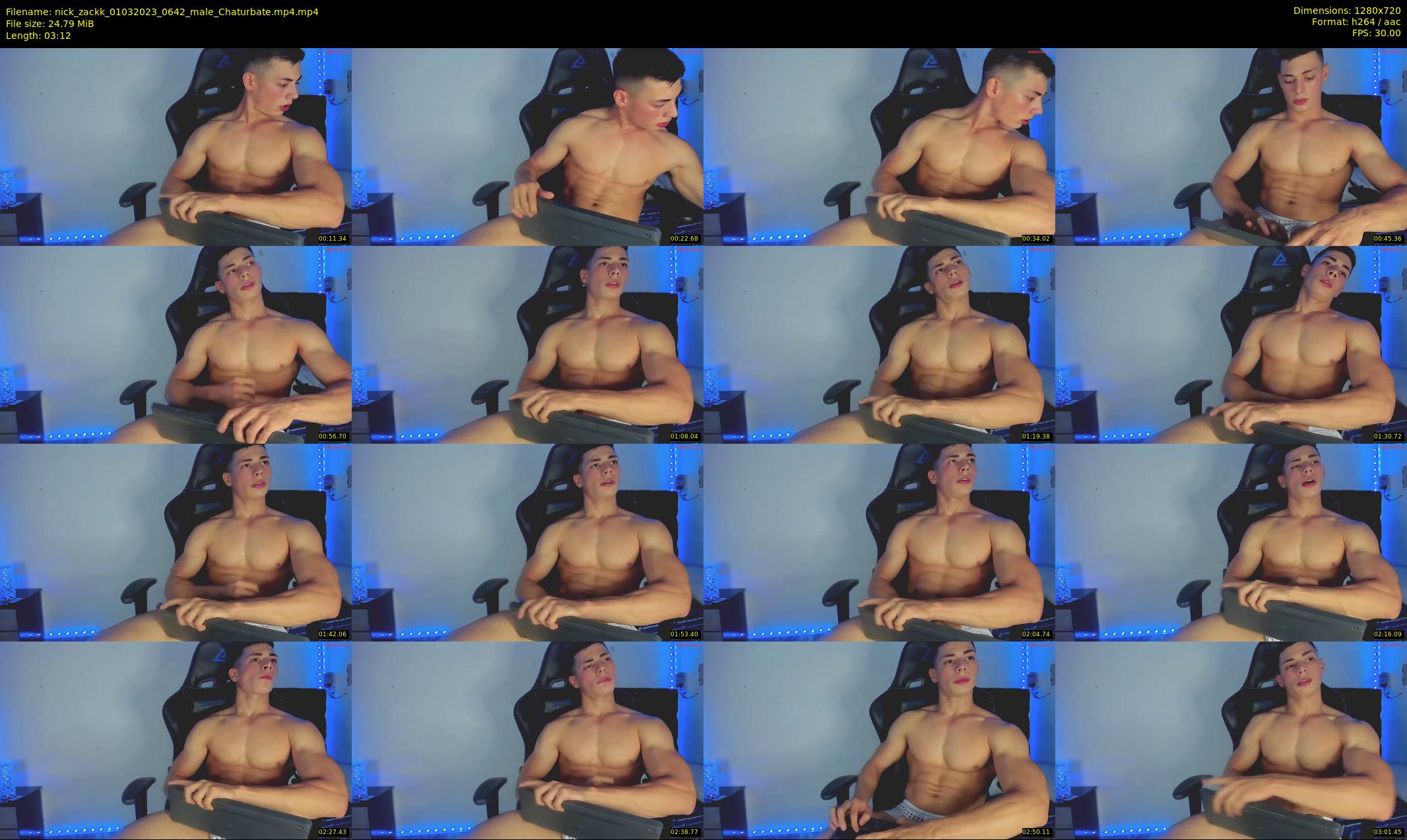 nick_zackk — 4 minute Chaturbate male cam show recording, 720p, Mar 1, 2023
