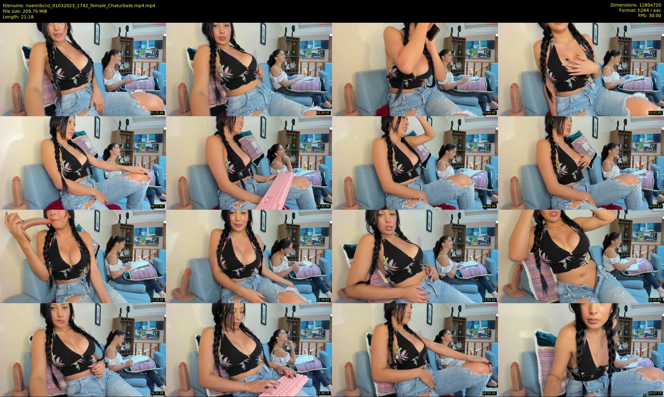 noemibcnz — 22 minute Chaturbate couple cam show recording, 720p, Mar 1, 2023