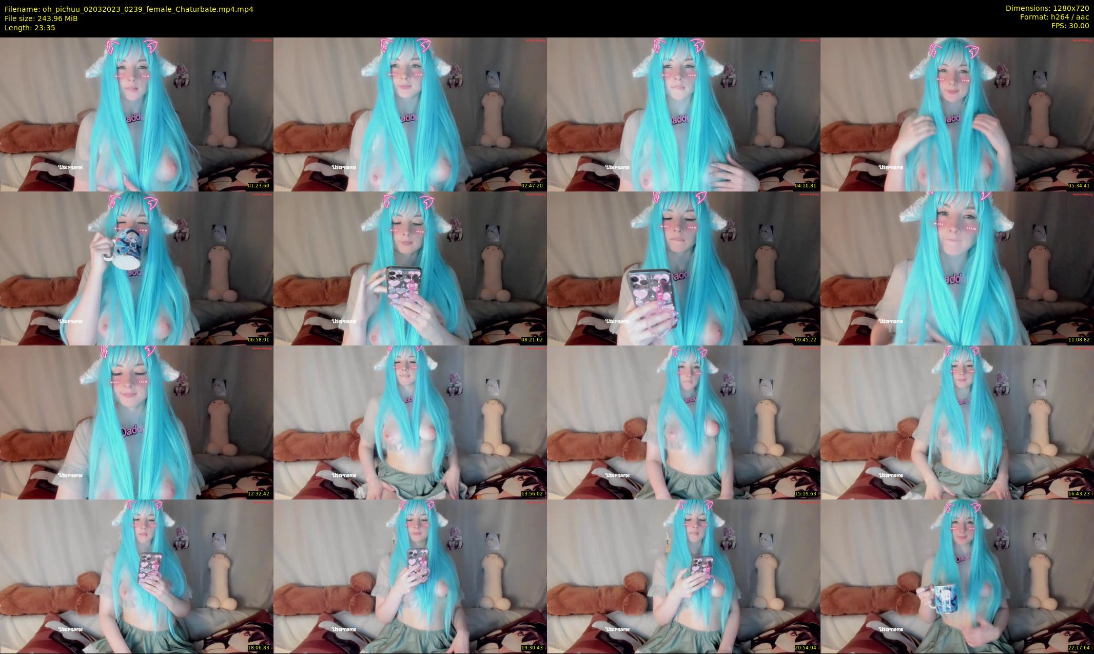 oh_pichuu — 24 minute Chaturbate female cam show recording, 720p, Mar 2, 2023