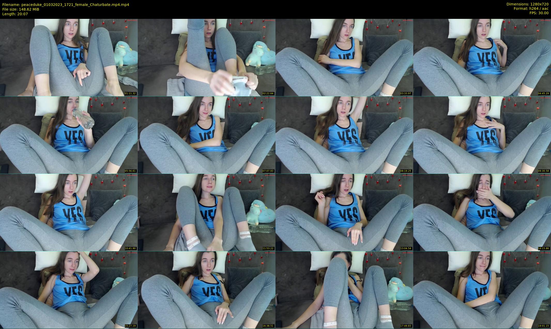 peaceduke — 21 minute Chaturbate female cam show recording, 720p, Mar 1, 2023