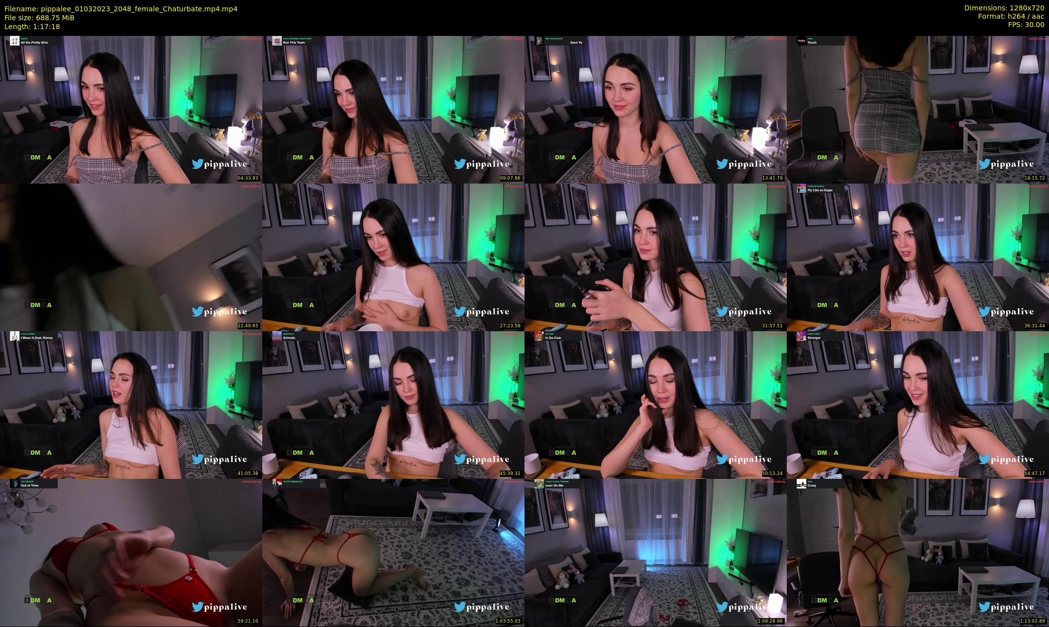 pippalee — 78 minute Chaturbate female cam show recording, 720p, Mar 1, 2023