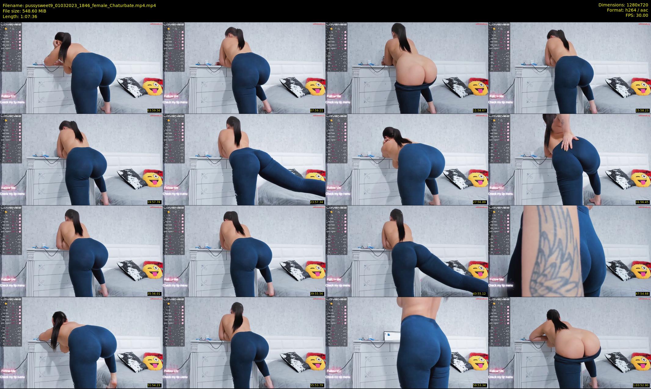 pussysweet9 — 68 minute Chaturbate female cam show recording, 720p, Mar 1, 2023
