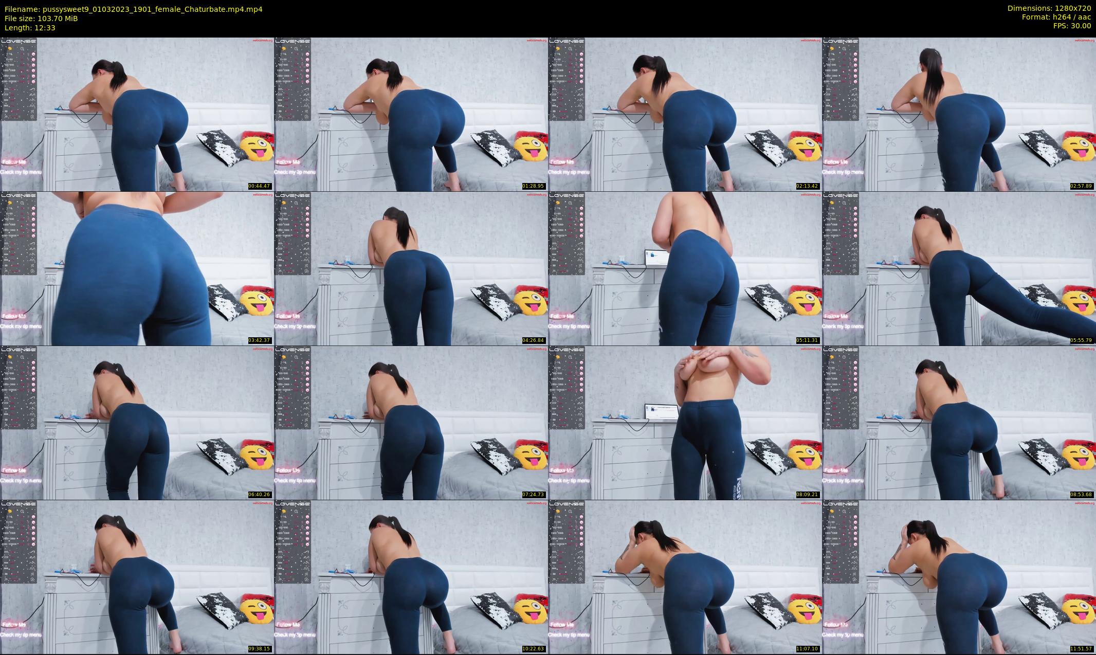 pussysweet9 — 13 minute Chaturbate female cam show recording, 720p, Mar 1, 2023