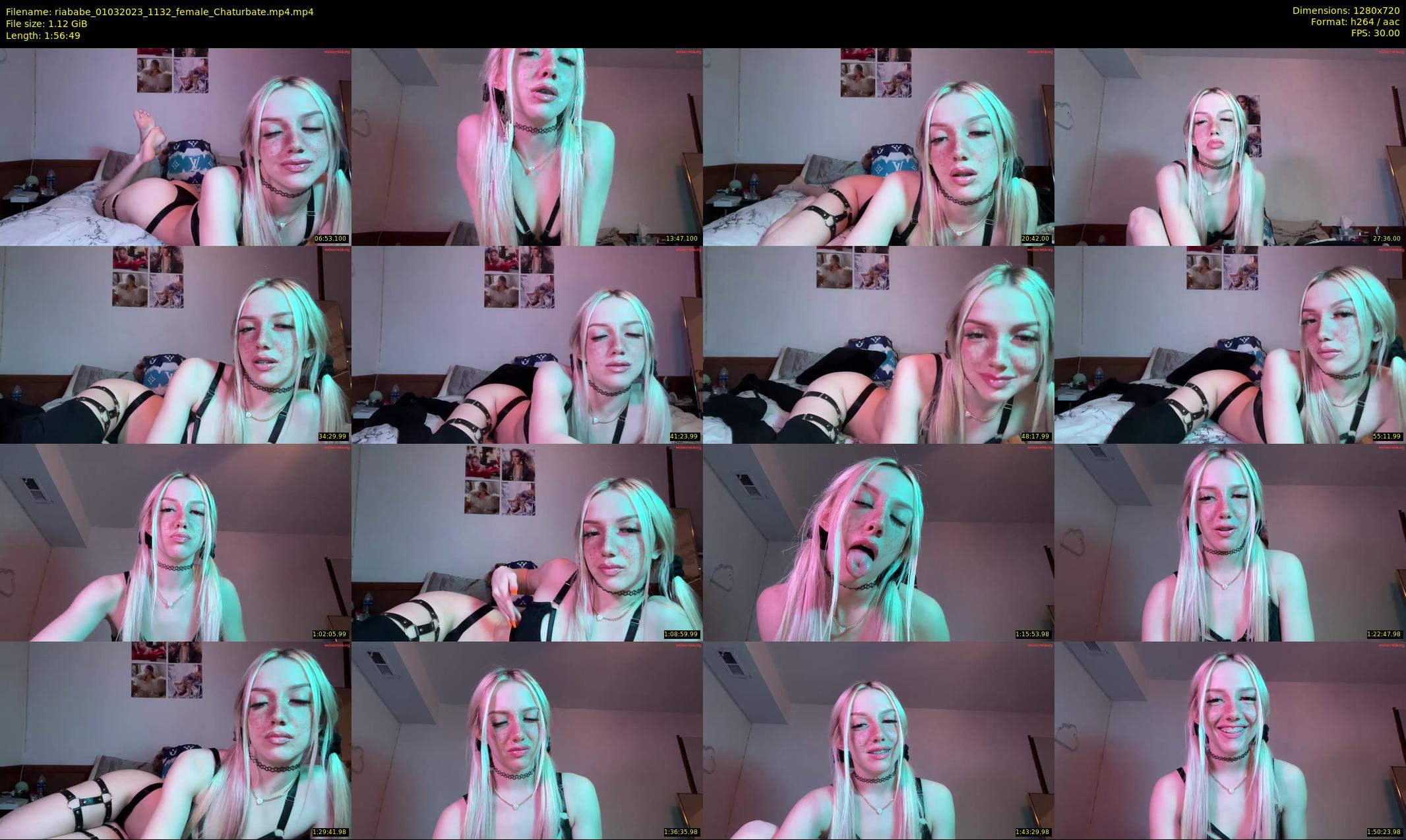 riababe — 117 minute Chaturbate female cam show recording, 720p, Mar 1, 2023