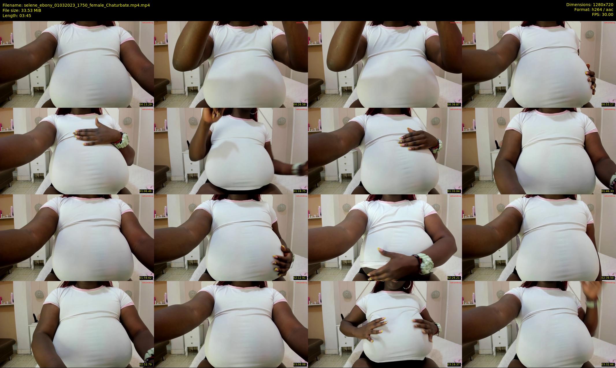 selene_ebony — 4 minute Chaturbate female cam show recording, 720p, Mar 1, 2023