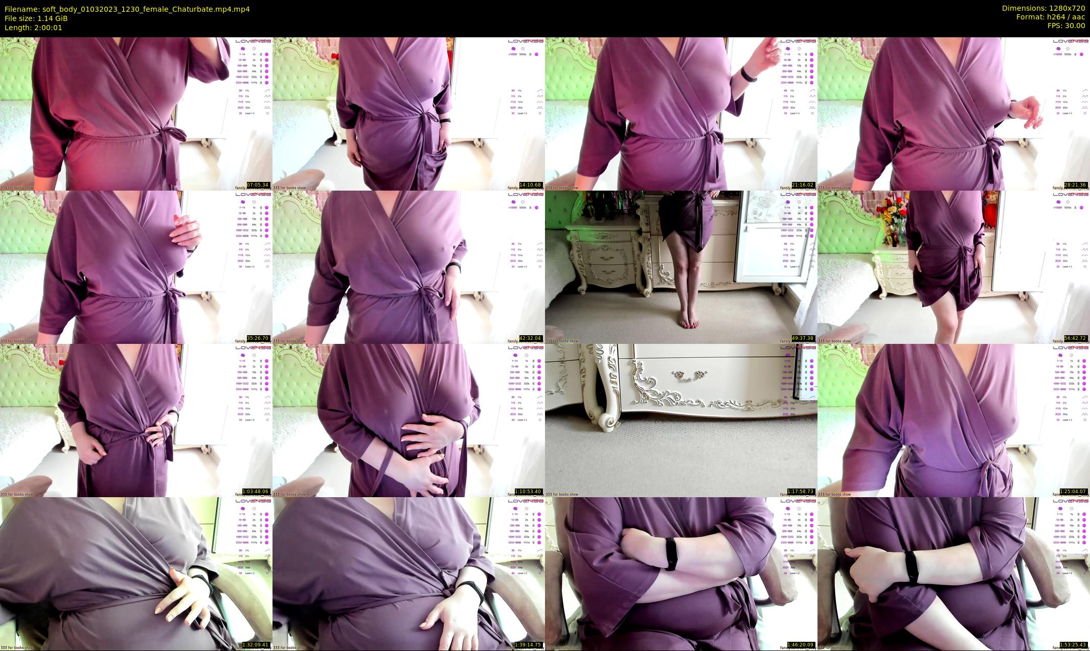 soft_body — 121 minute Chaturbate female cam show recording, 720p, Mar 1, 2023