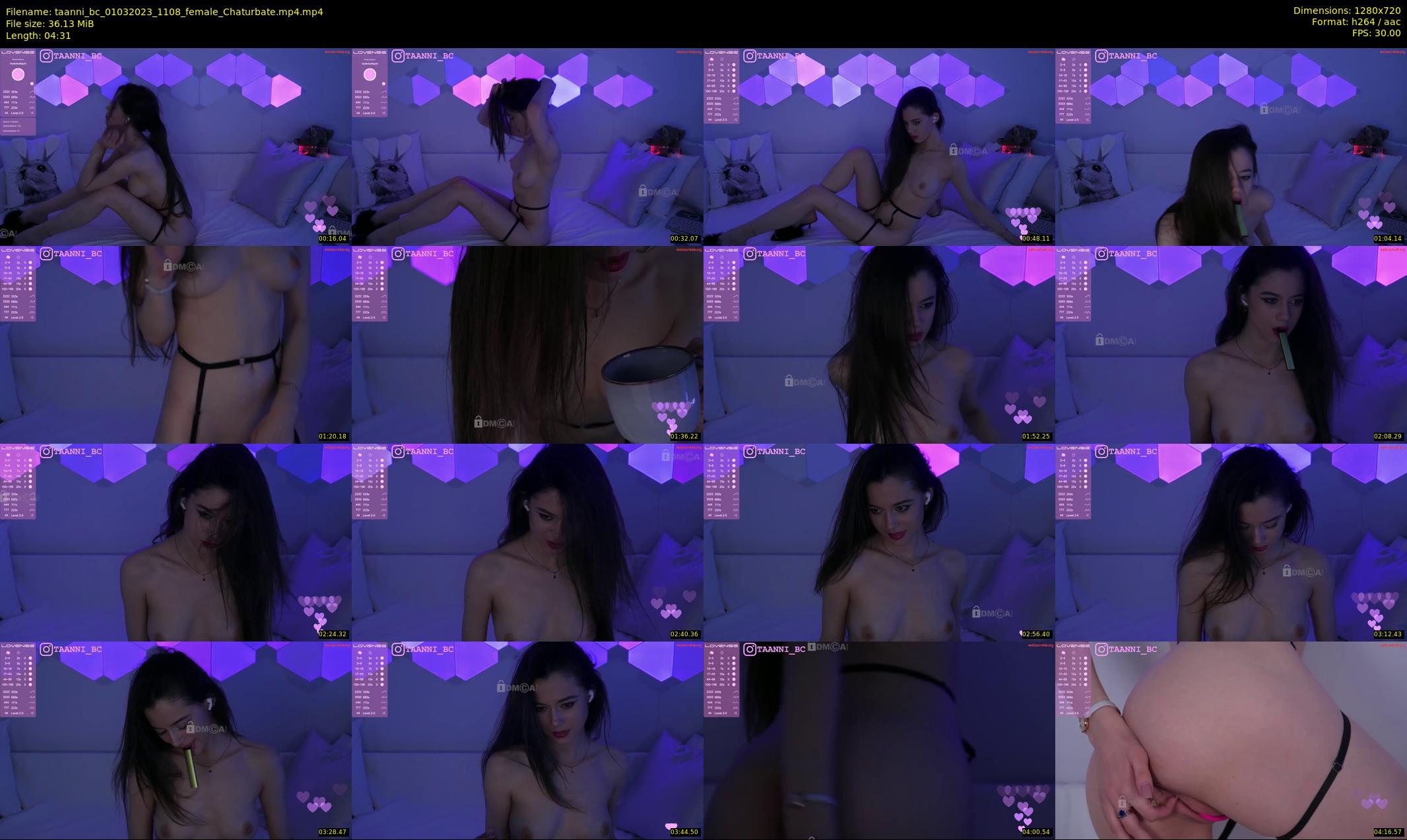 taanni_bc — 5 minute Chaturbate female cam show recording, 720p, Mar 1, 2023
