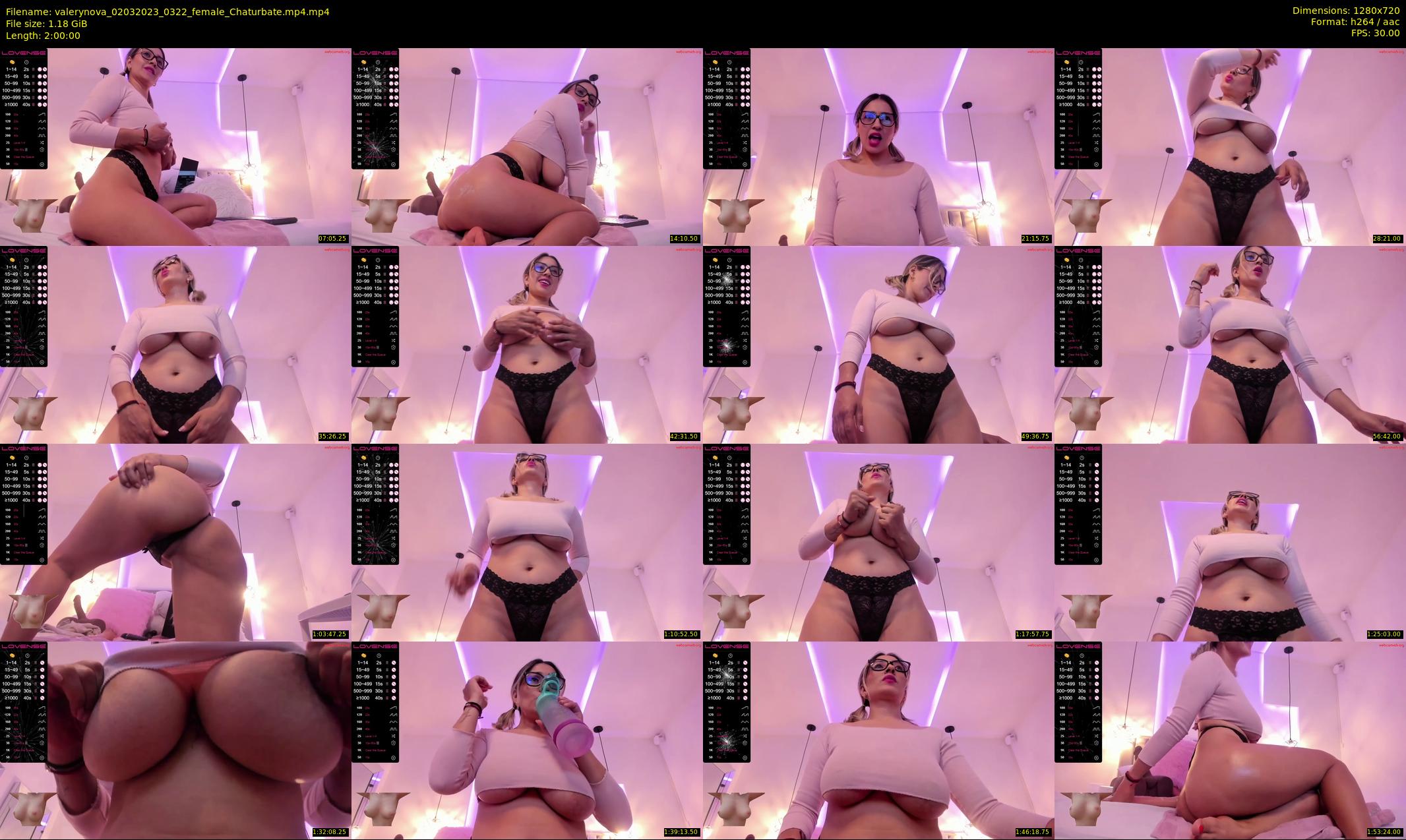 valerynova — 120 minute Chaturbate female cam show recording, 720p, Mar 2, 2023
