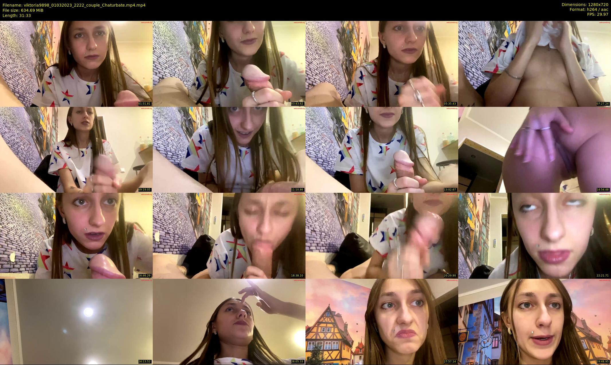 viktoria9898 — 32 minute Chaturbate couple cam show recording, 720p, Mar 1, 2023
