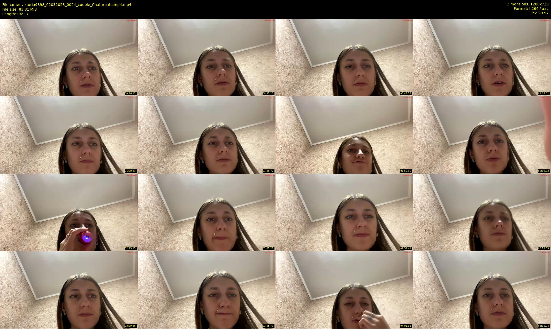 viktoria9898 — 5 minute Chaturbate couple cam show recording, 720p, Mar 2, 2023