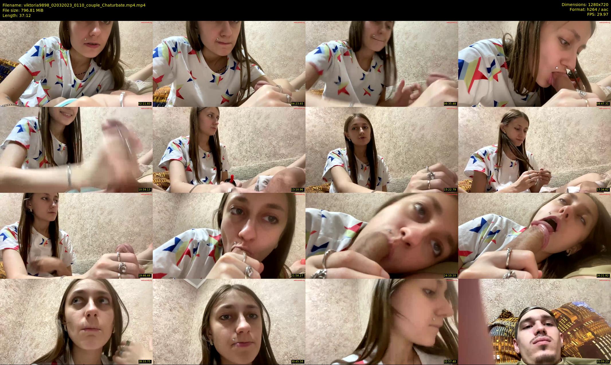 viktoria9898 — 38 minute Chaturbate couple cam show recording, 720p, Mar 2, 2023