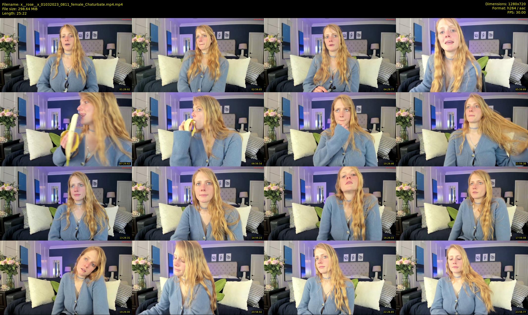 x__rose__x — 26 minute Chaturbate female cam show recording, 720p, Mar 1, 2023