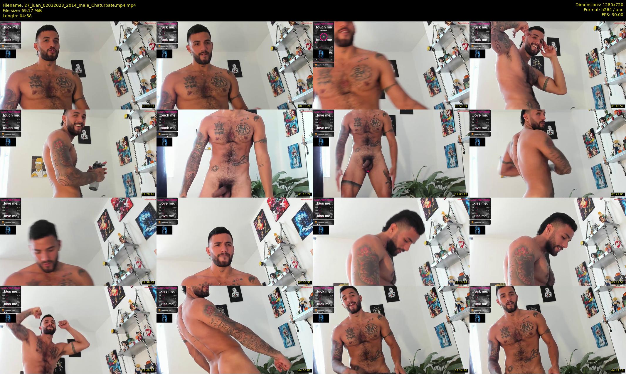 27_juan — 5 minute Chaturbate male cam show recording, 720p, Mar 2, 2023