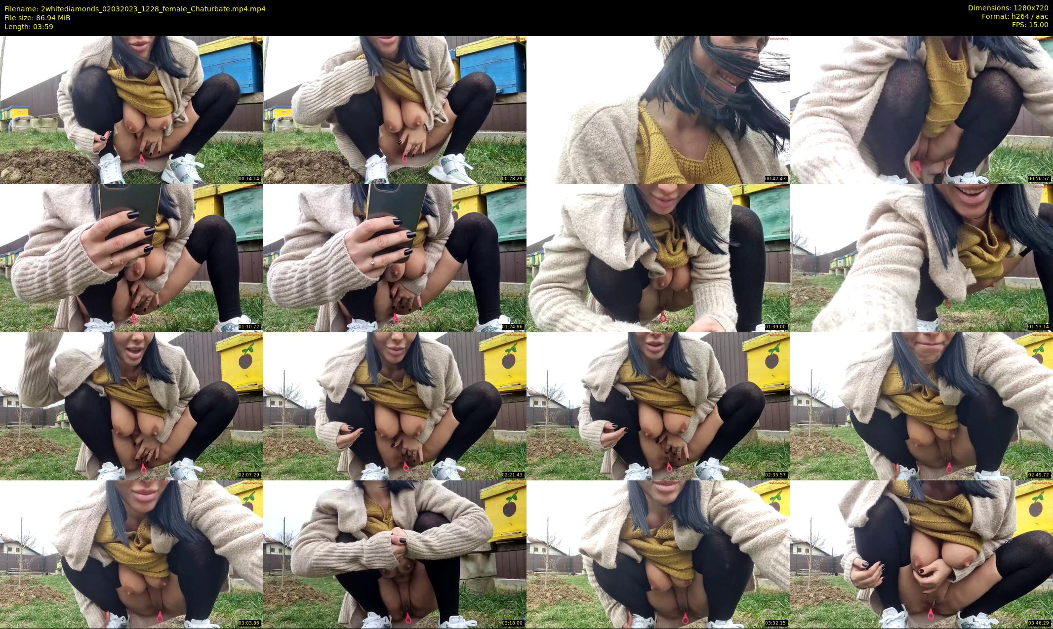 2whitediamonds — 4 minute Chaturbate couple cam show recording, 720p, Mar 2, 2023