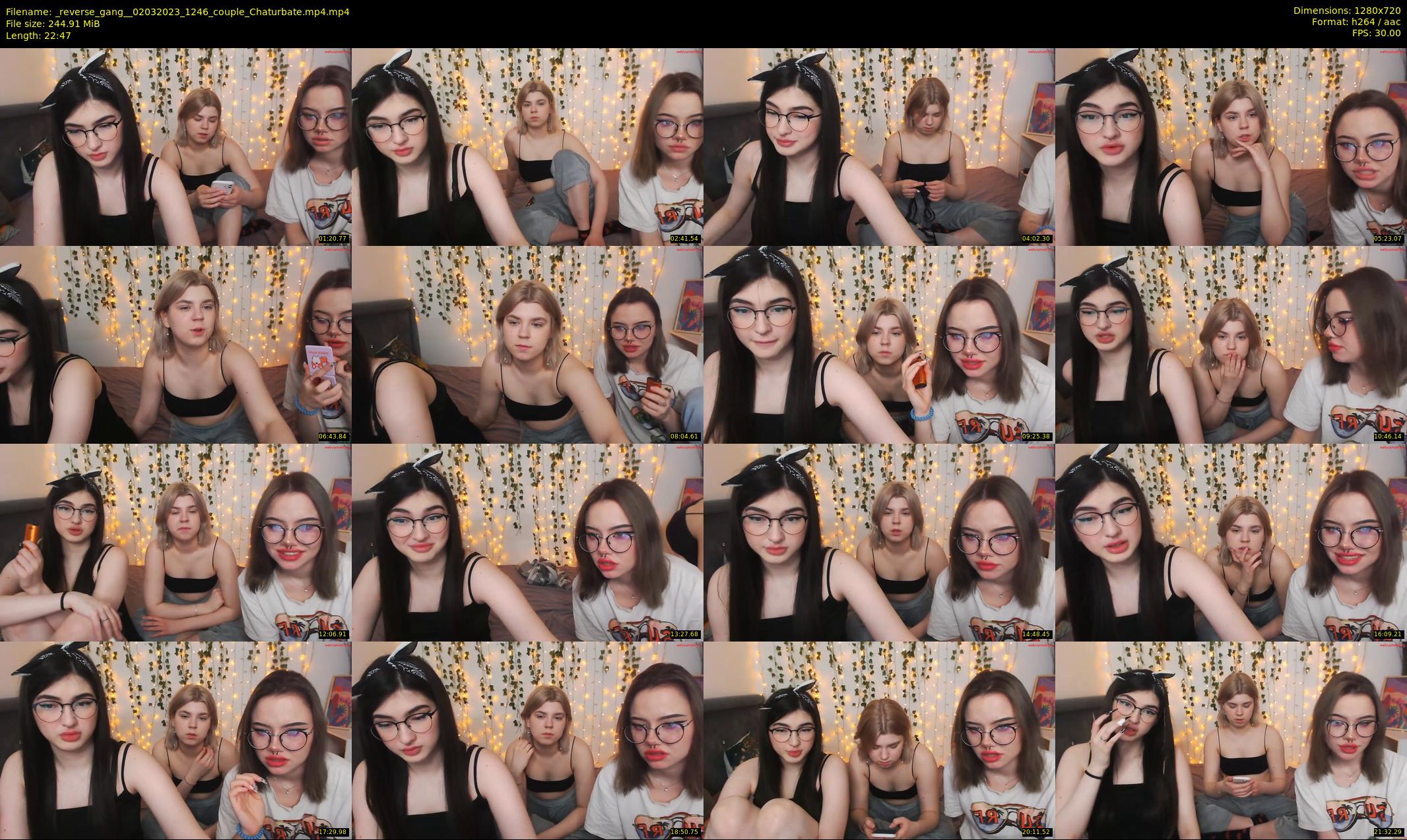 _reverse_gang_ — 23 minute Chaturbate couple cam show recording, 720p, Mar 2, 2023
