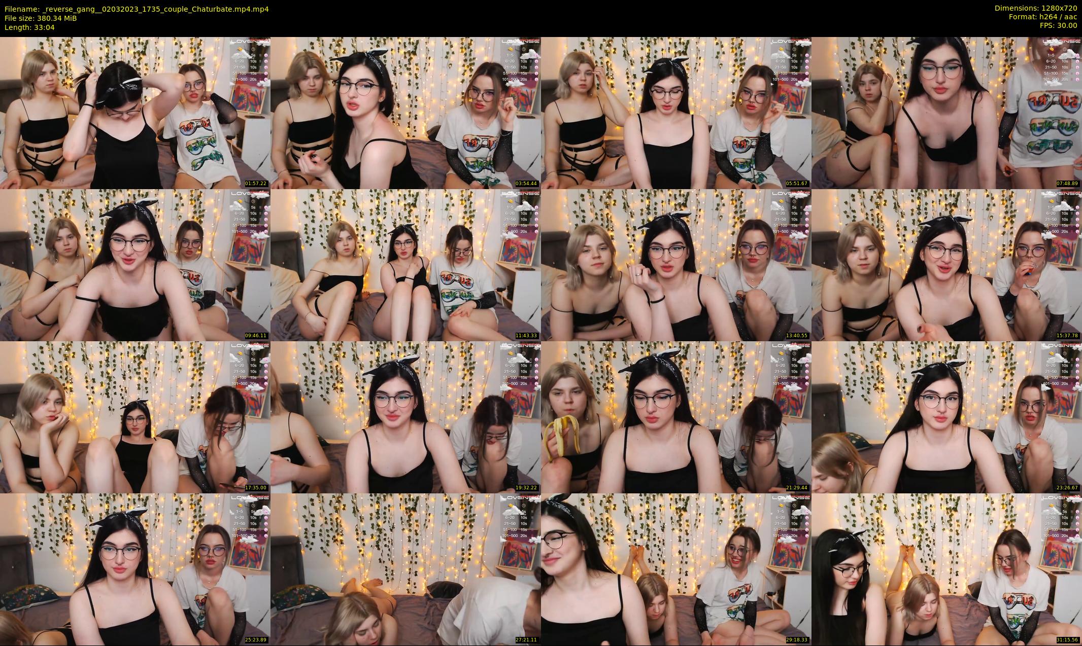 _reverse_gang_ — 34 minute Chaturbate couple cam show recording, 720p, Mar 2, 2023