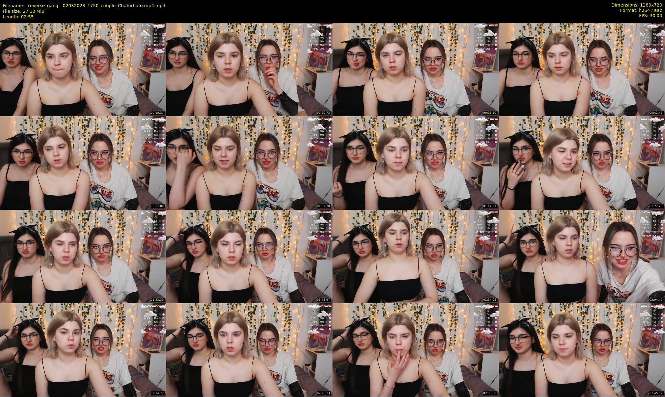_reverse_gang_ — 3 minute Chaturbate couple cam show recording, 720p, Mar 2, 2023