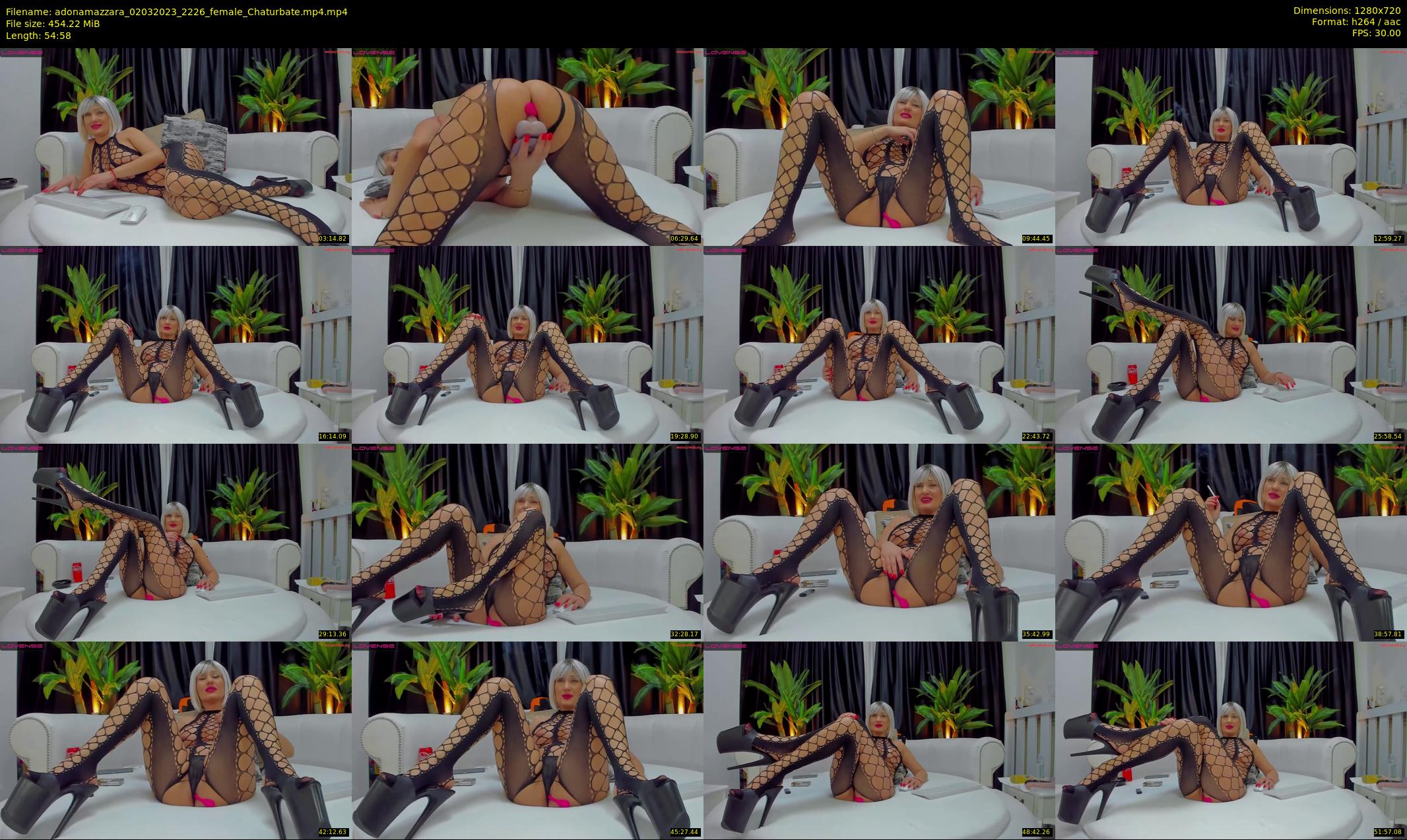 adonamazzara — 55 minute Chaturbate female cam show recording, 720p, Mar 2, 2023