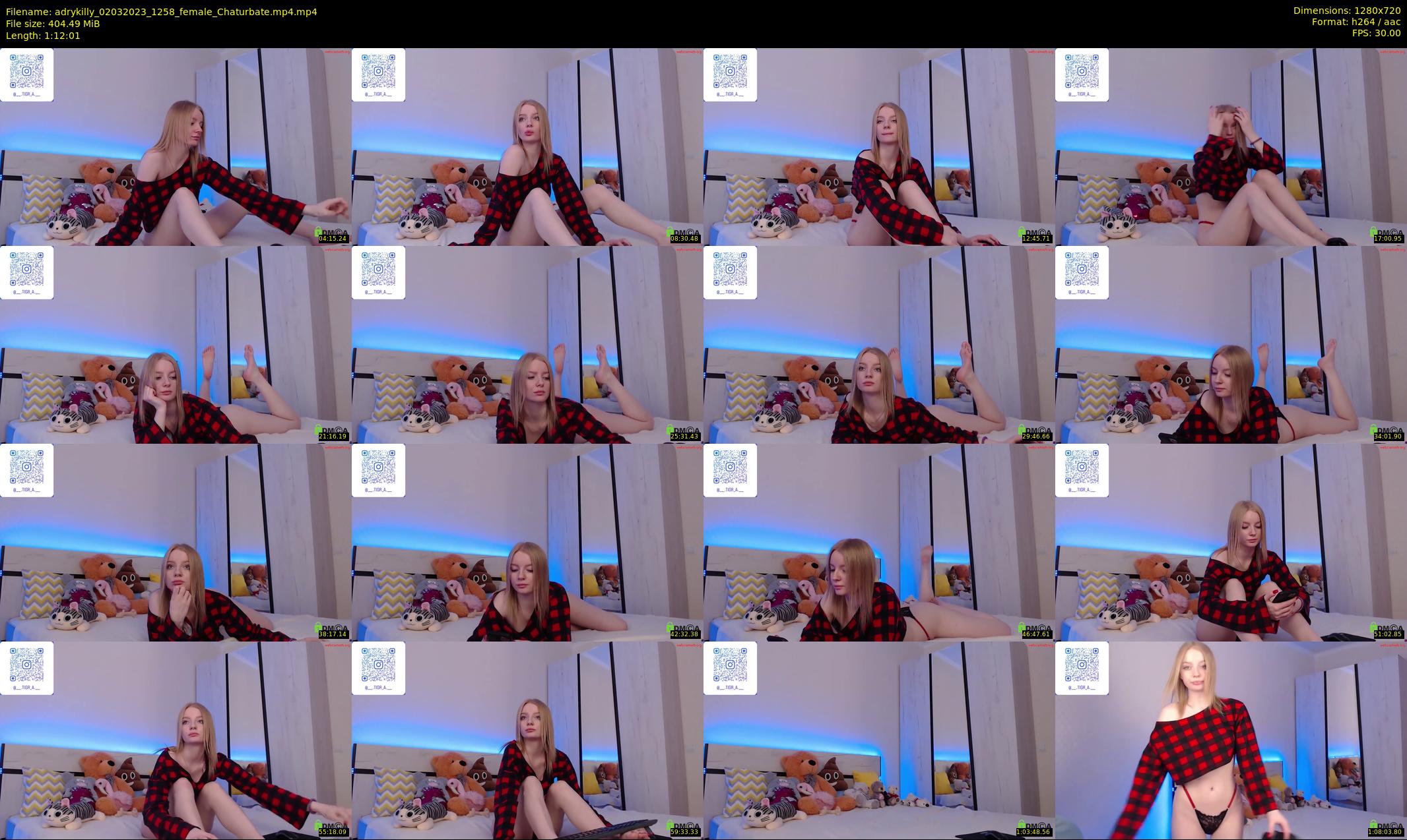 adrykilly — 73 minute Chaturbate female cam show recording, 720p, Mar 2, 2023