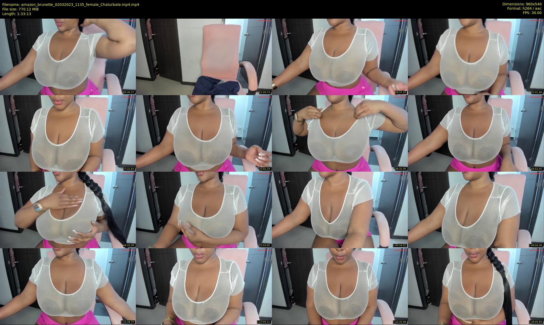 amazon_brunette — 94 minute Chaturbate female cam show recording, 480p, Mar 2, 2023